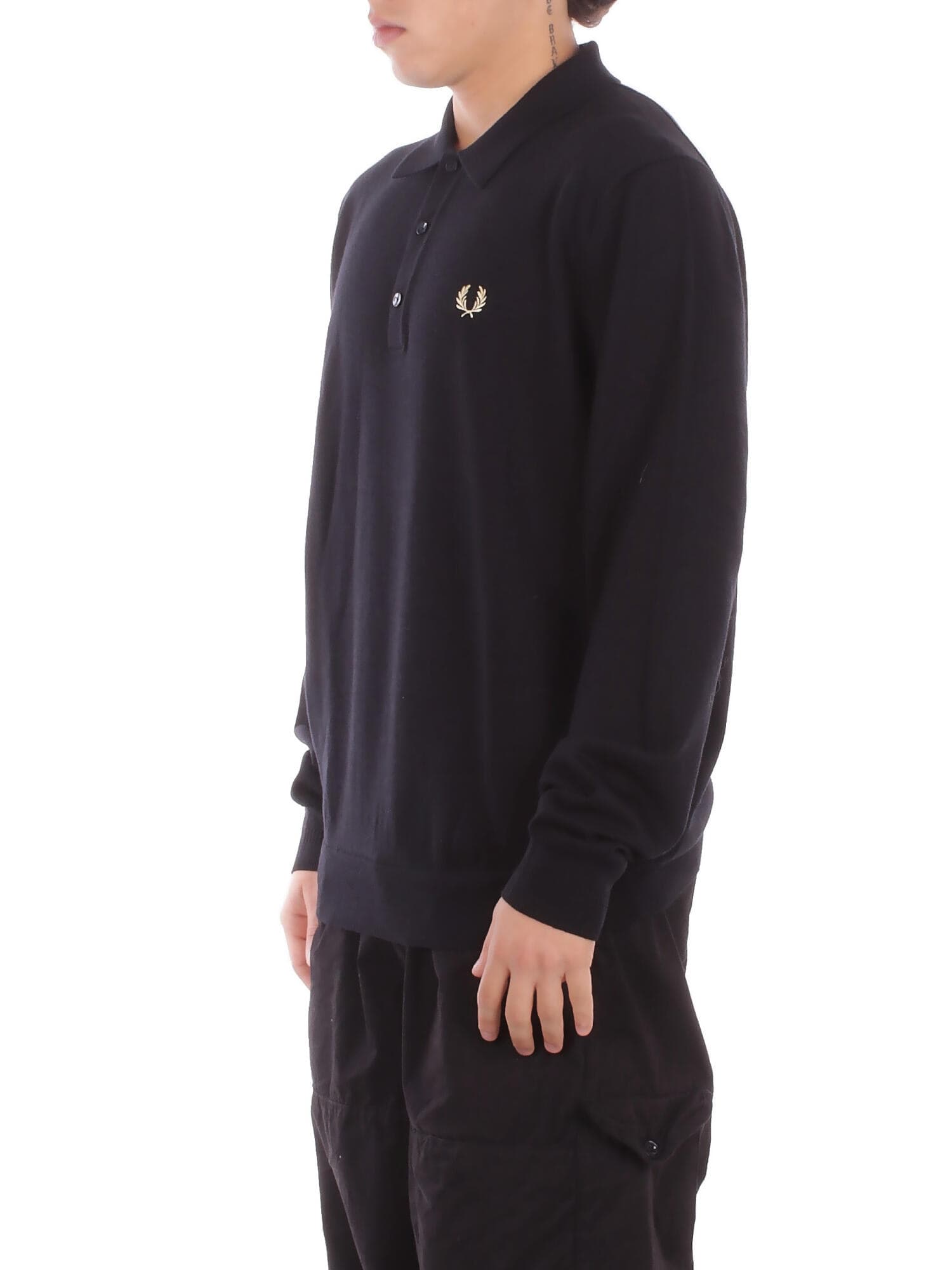 Fred Perry  Maglie Black - 2