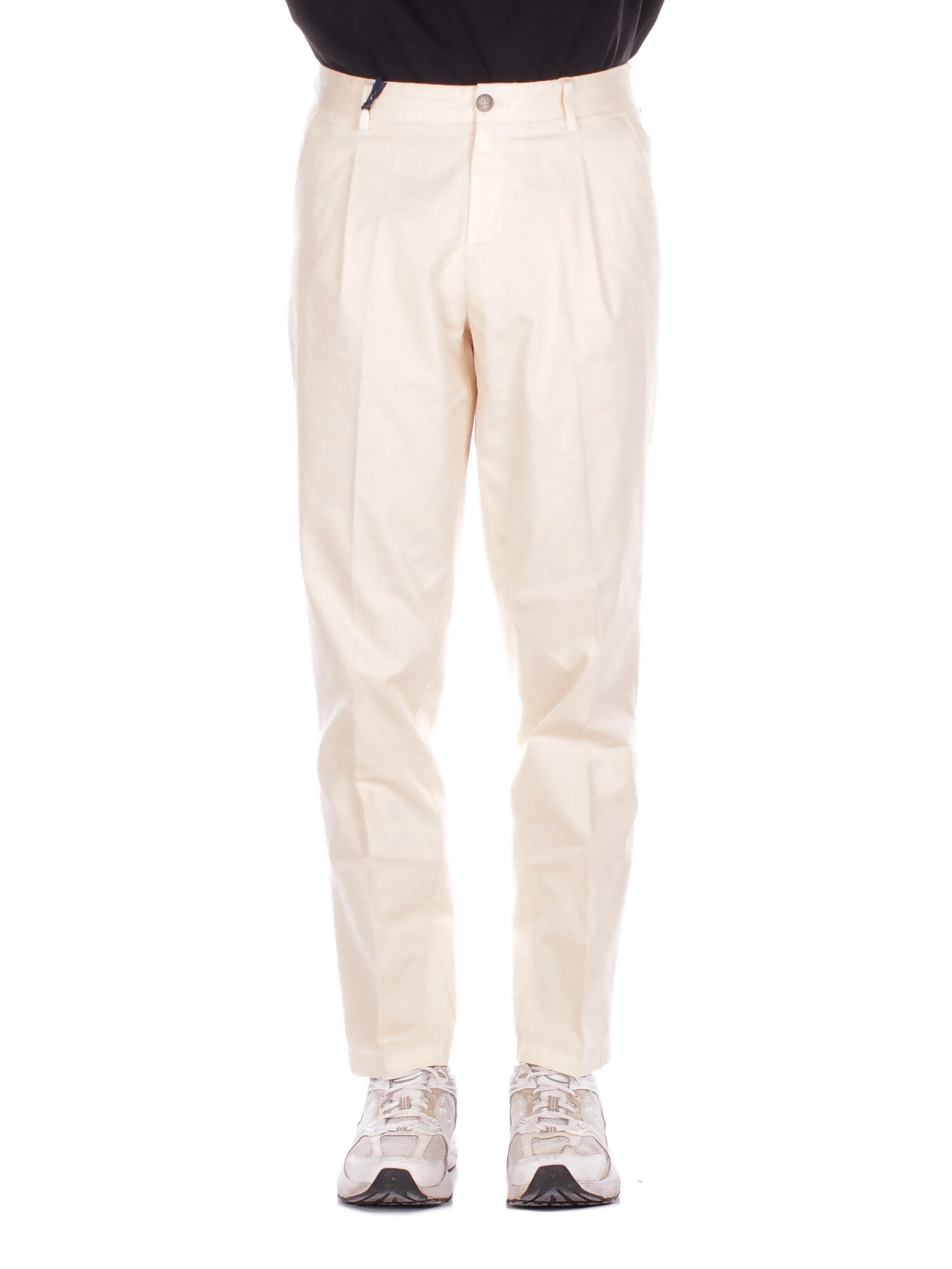 Fay  Pantaloni Avorio - 7