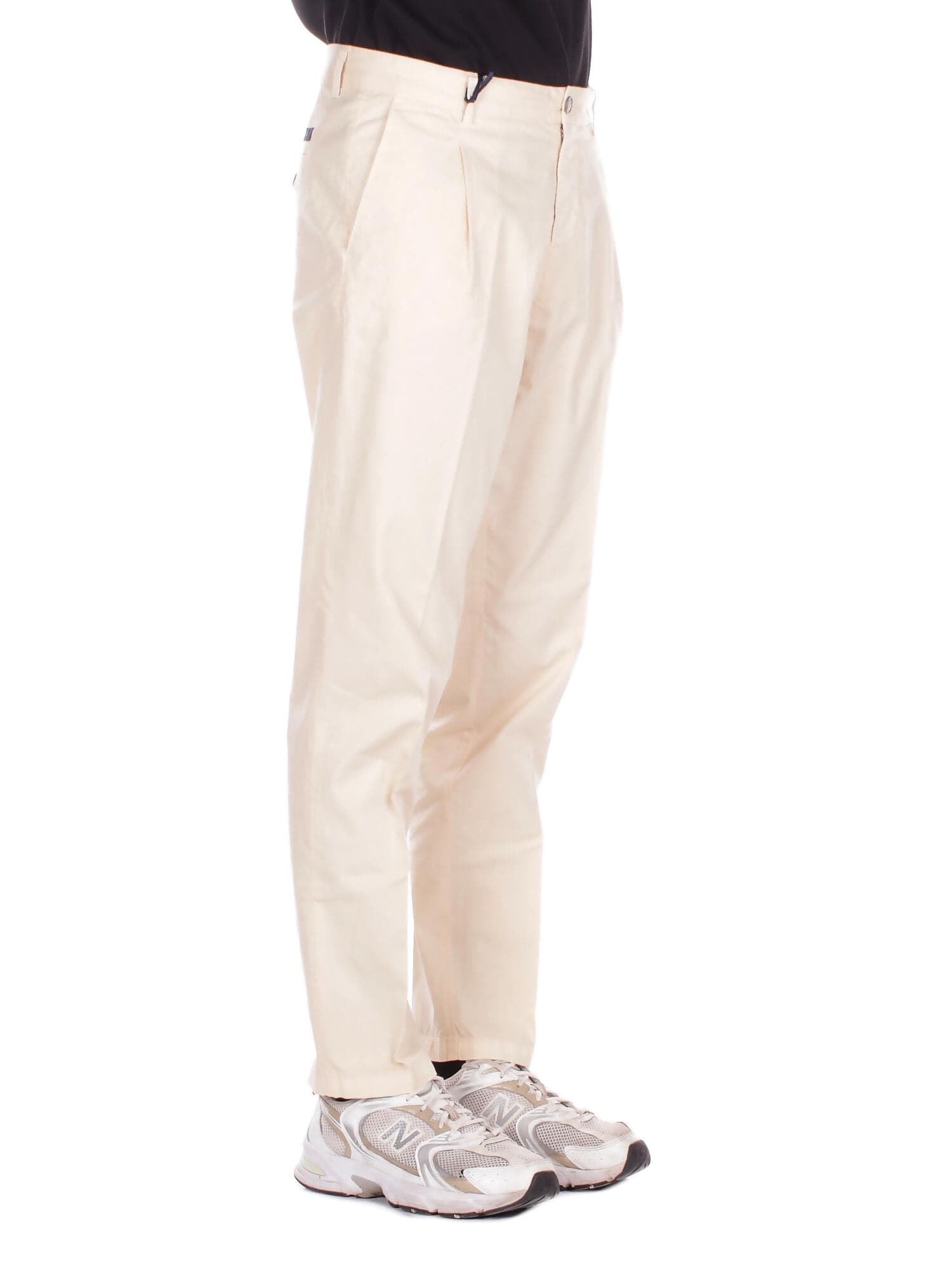Fay  Pantaloni Avorio - 6