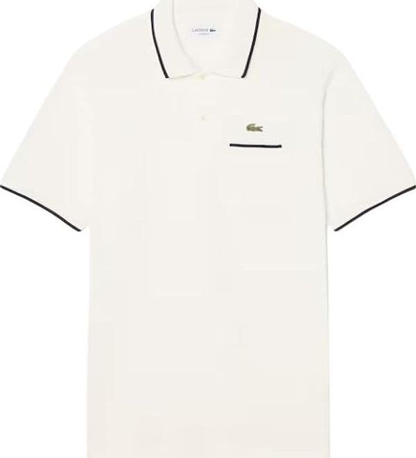 Lacoste  T-shirt e Polo Bianco – Bianco Chiari e Naturali
