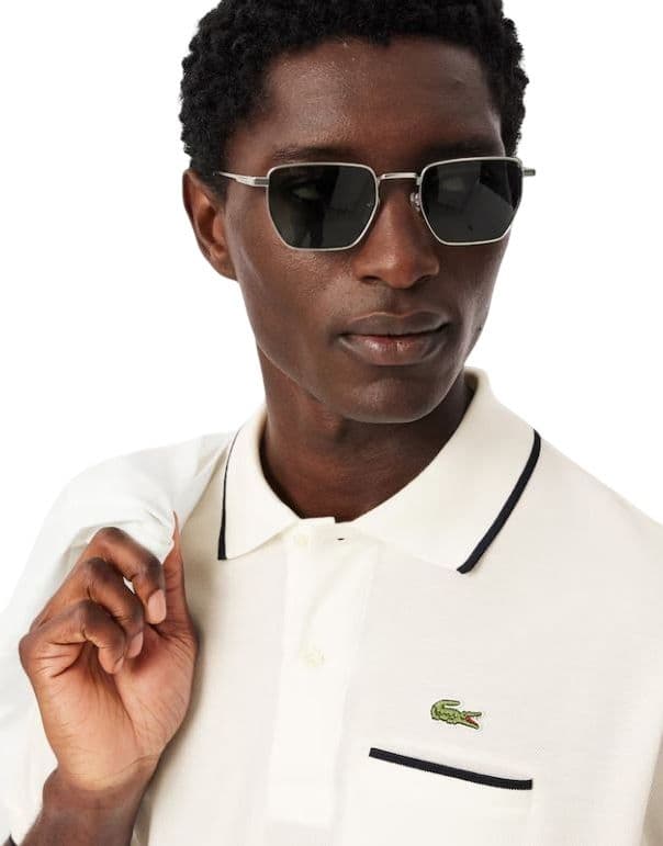 Lacoste  T-shirt e Polo Bianco - 6