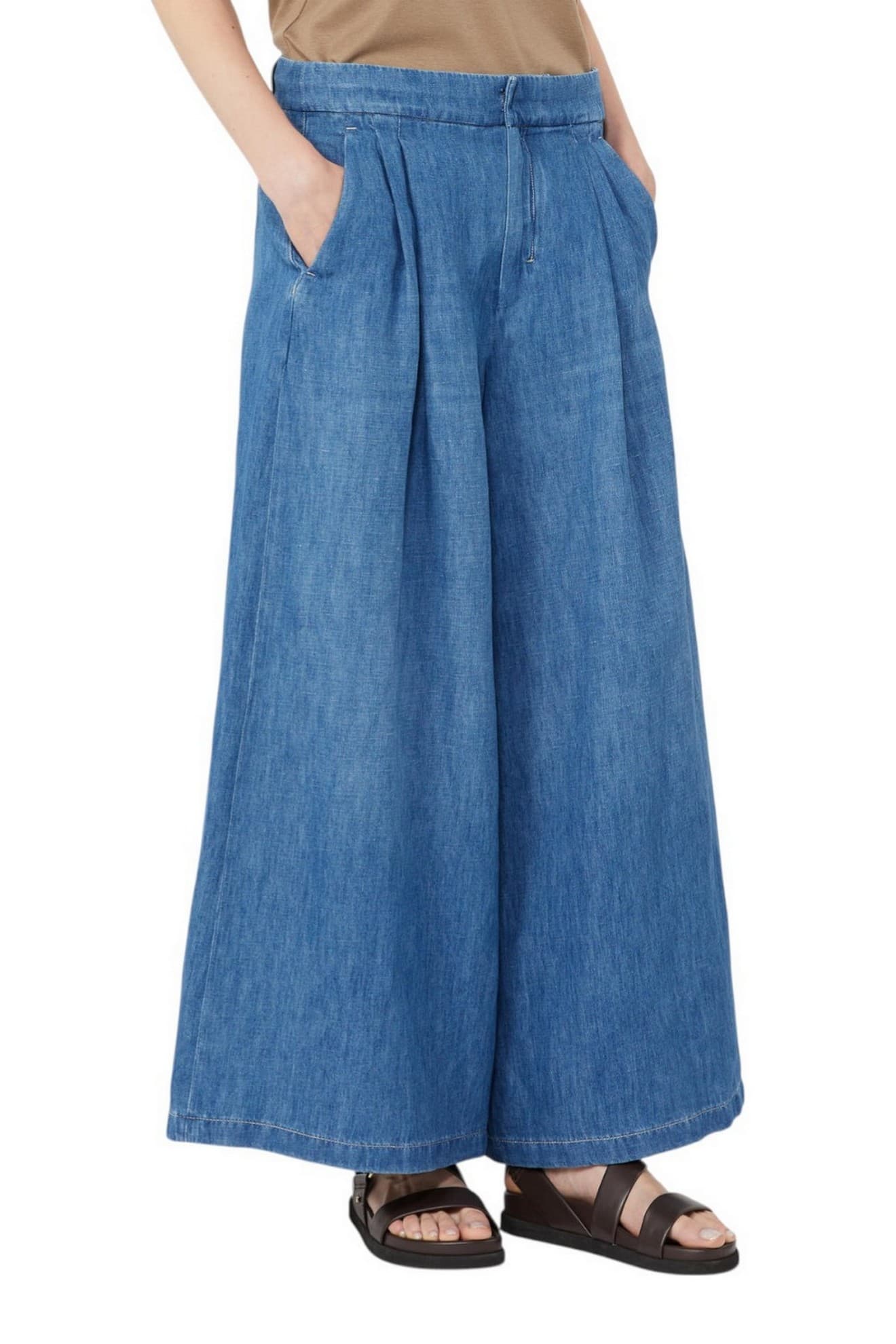 S Max Mara  Jeans Denim chiaro - 5