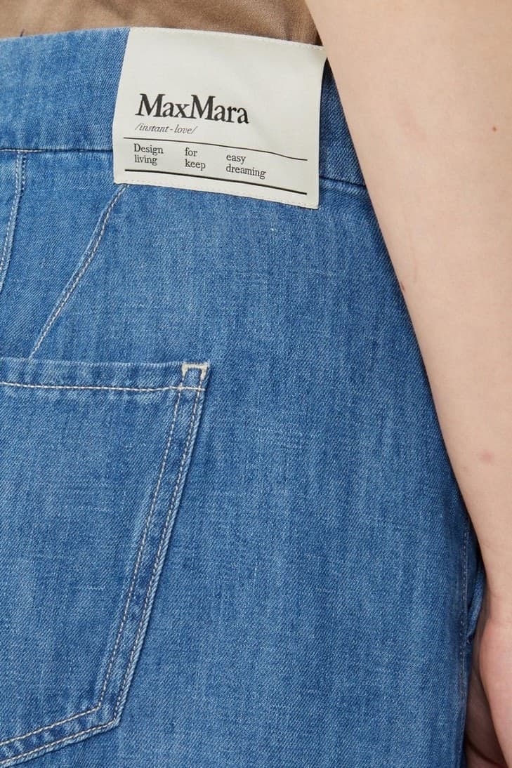 S Max Mara  Jeans Denim chiaro - 3