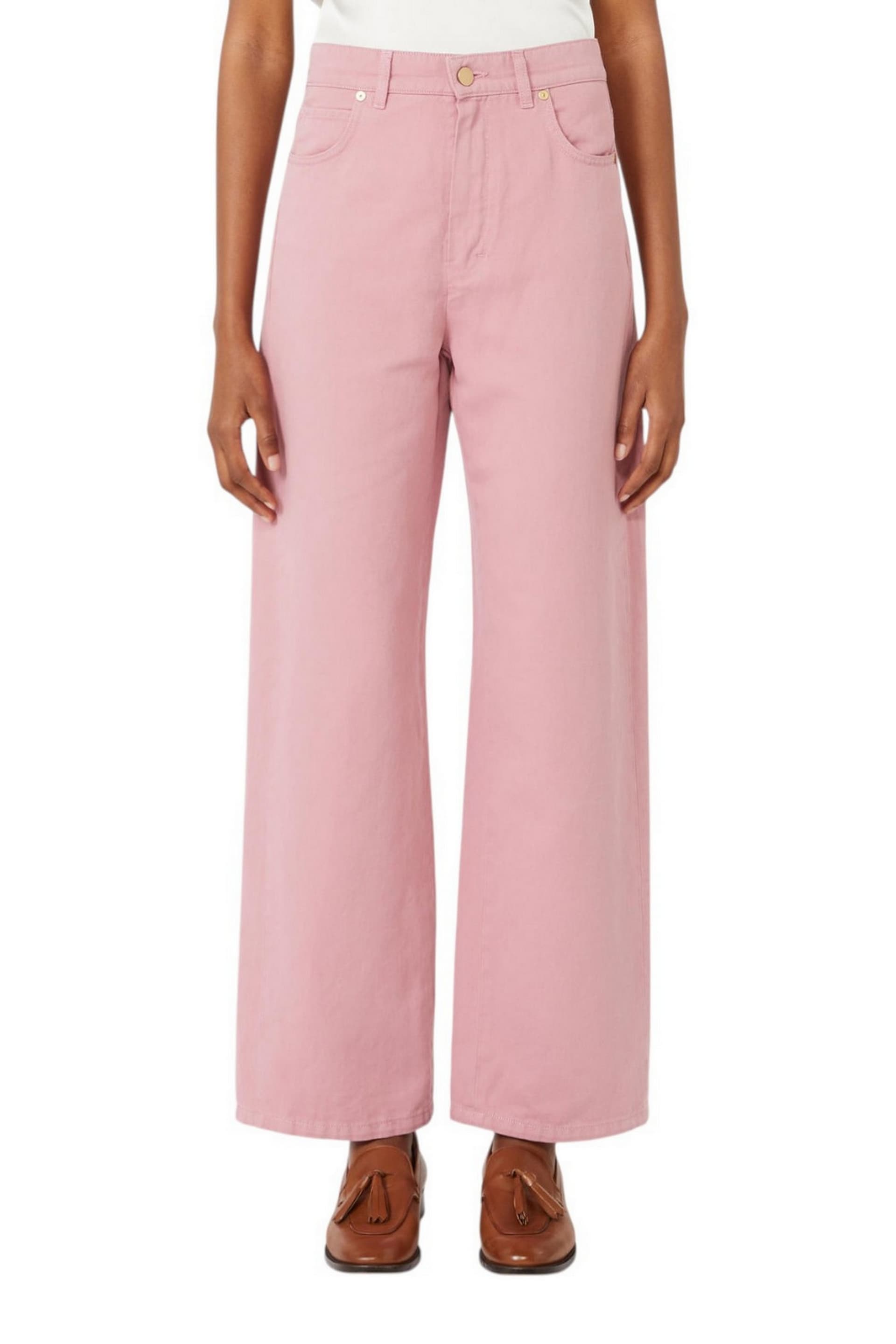 S Max Mara  Jeans Rosa - 6
