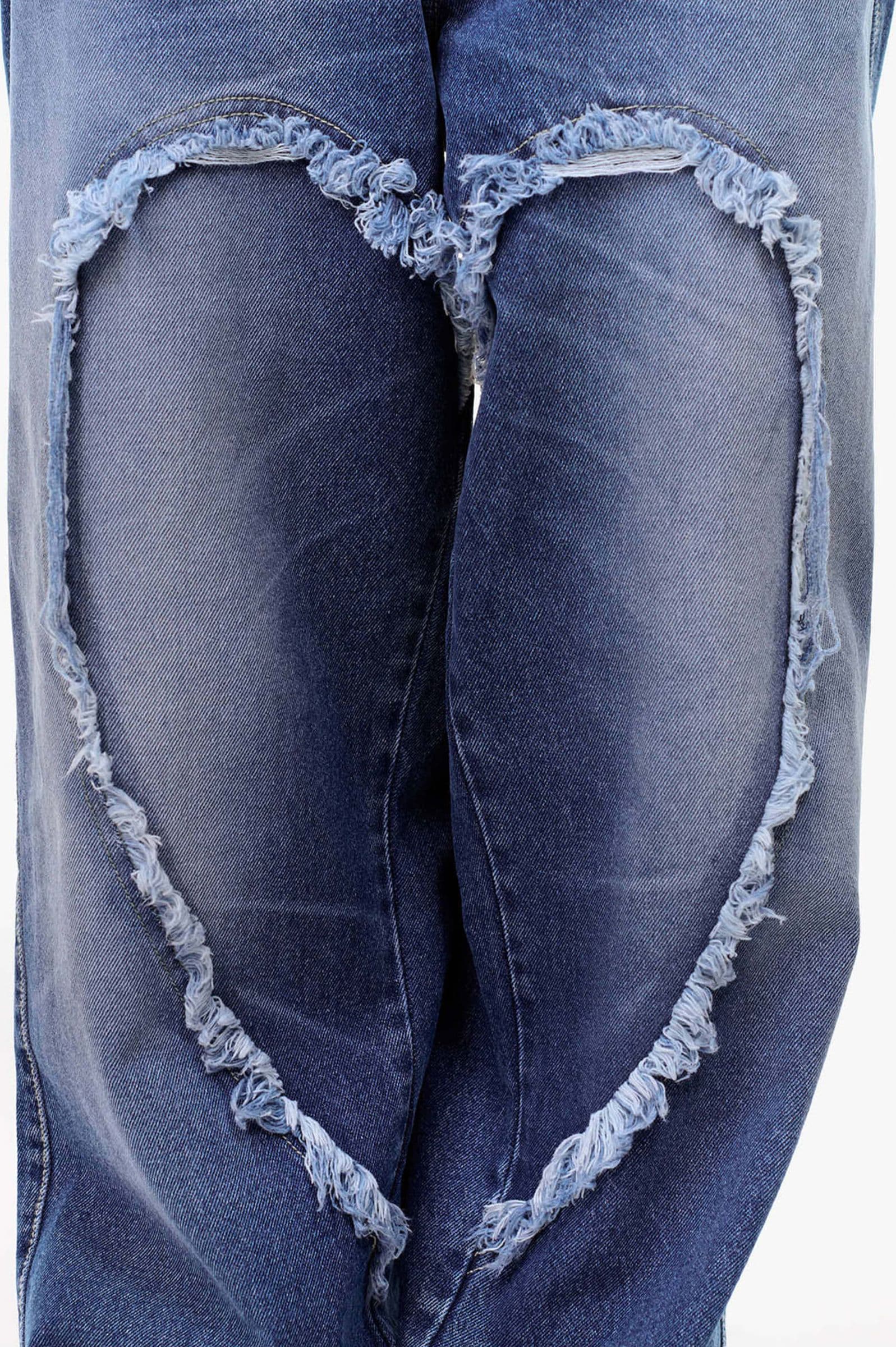 CARNE BOLLENTE Carne Bollente - Pantaloni Blu da Donna - 4