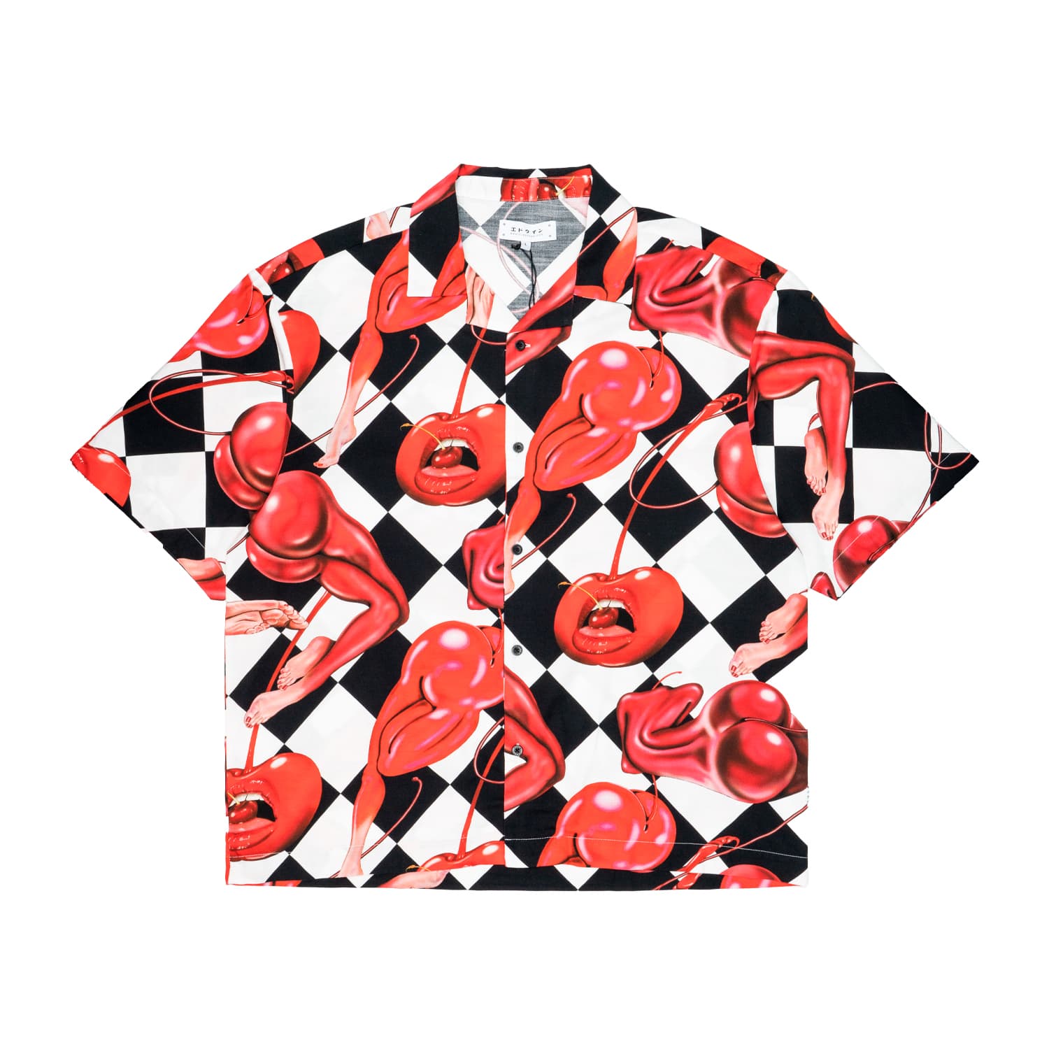 EDWIN Shirt MM Uomo Edwin MIKI KIM CHERRY - 4
