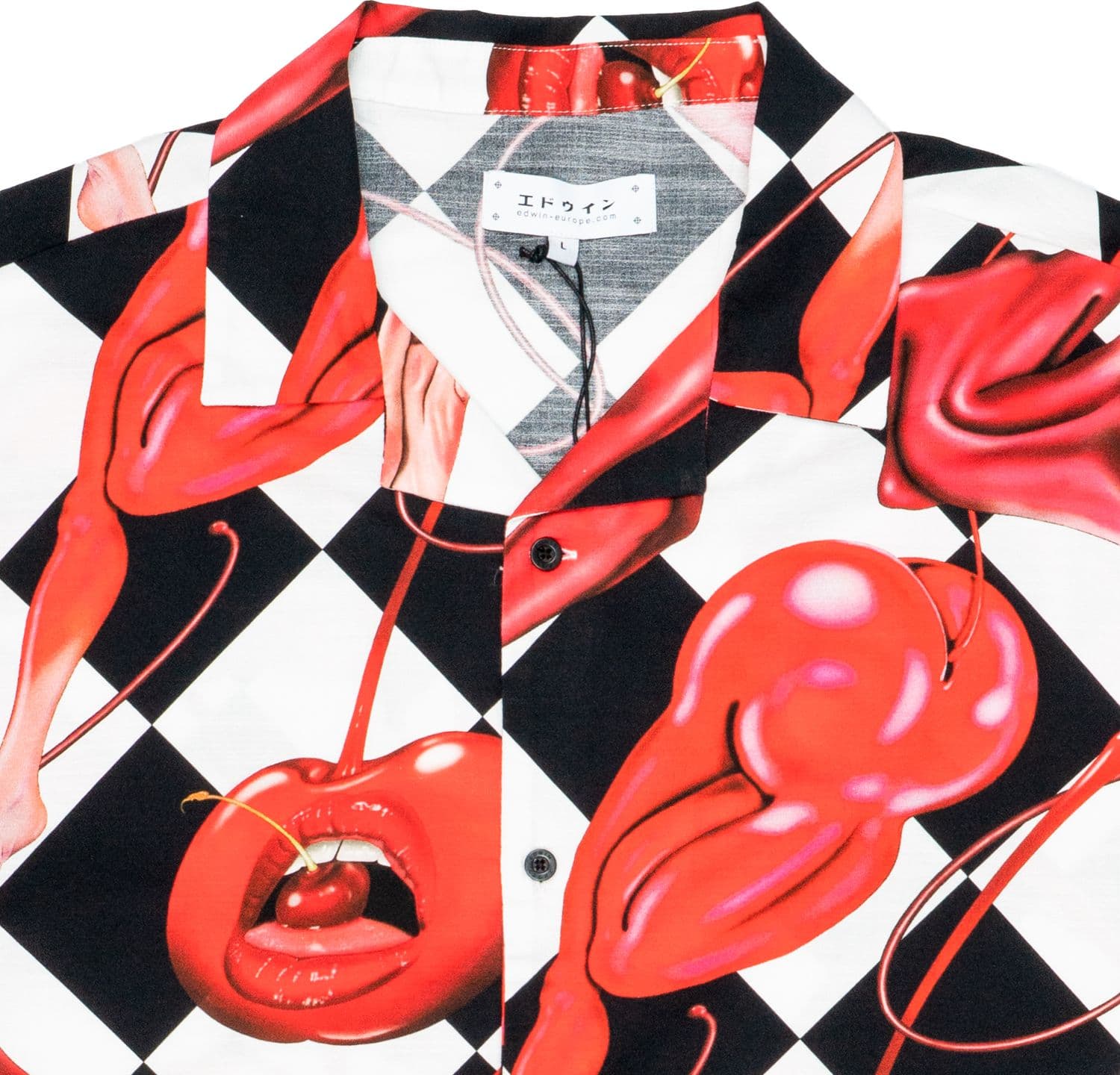EDWIN Shirt MM Uomo Edwin MIKI KIM CHERRY - 2