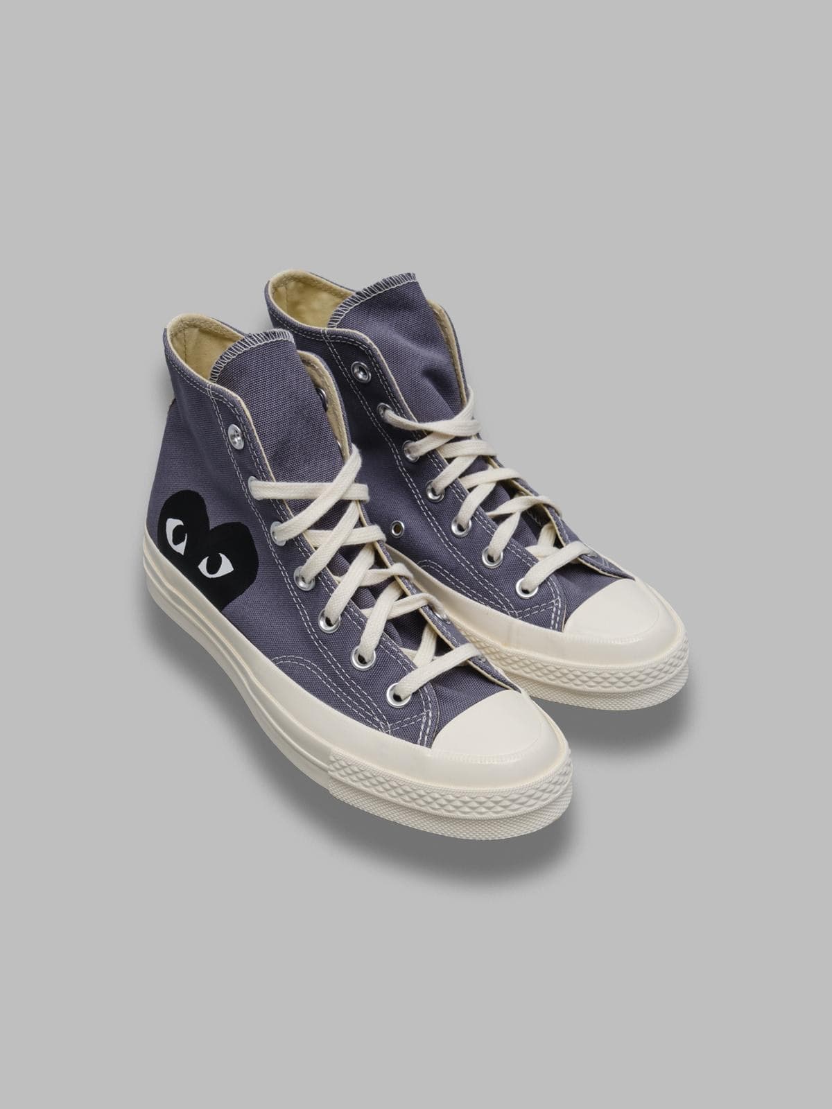 COMME DES GARCONS PLAY Converse Chuck Taylor All Star Â’70 High in Grey - 2