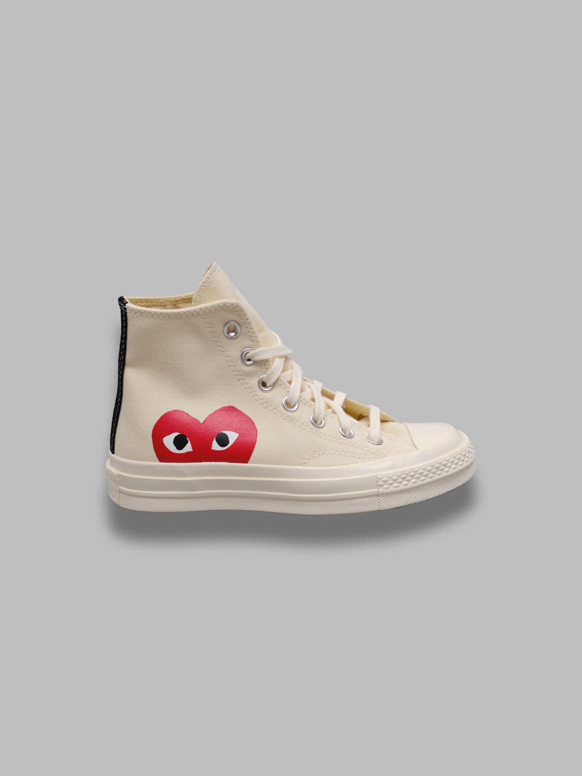 COMME DES GARCONS PLAY Converse Big Heart Hi Top Chuck Taylor 70