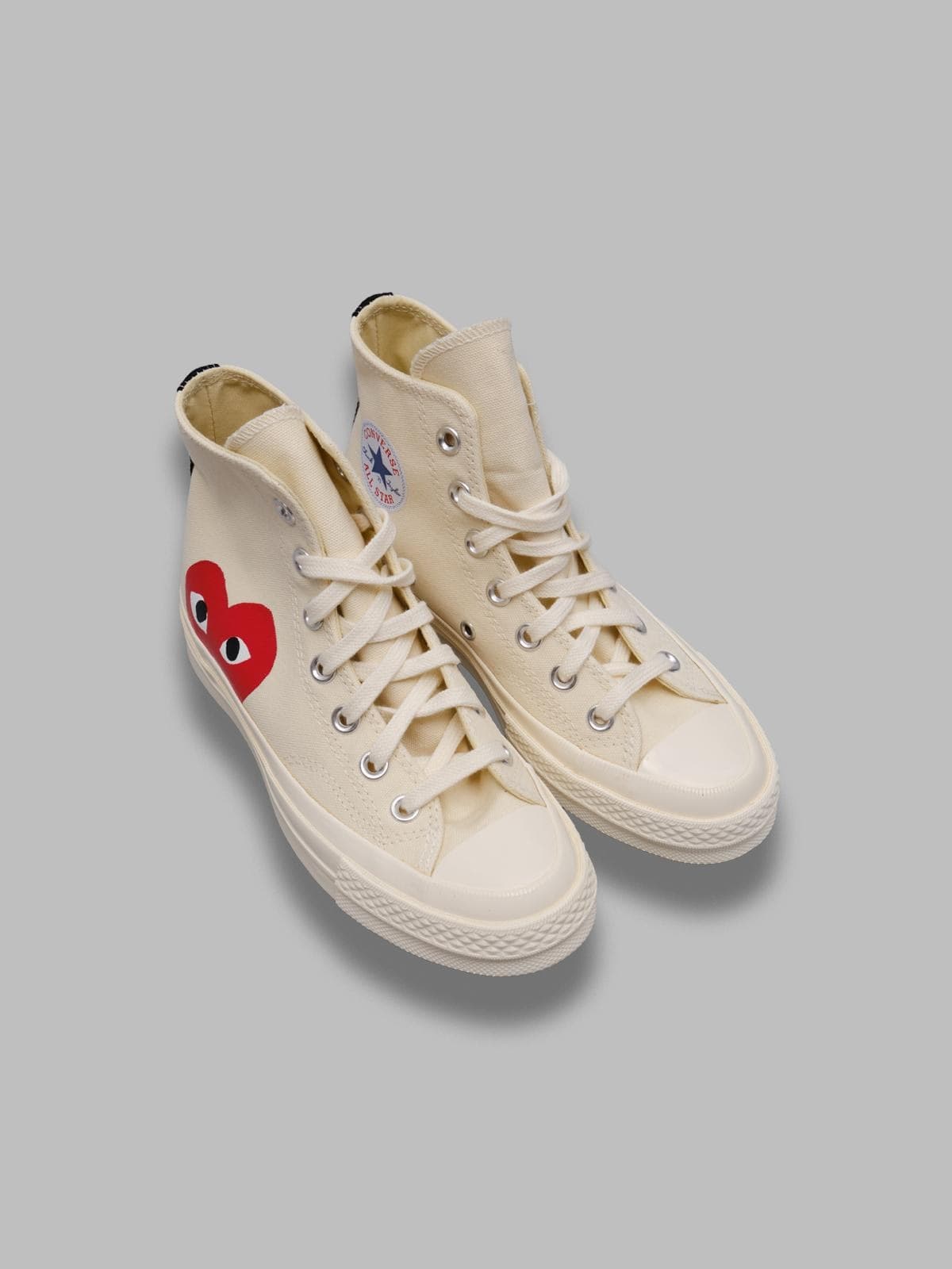 COMME DES GARCONS PLAY Converse Big Heart Hi Top Chuck Taylor 70 - 2