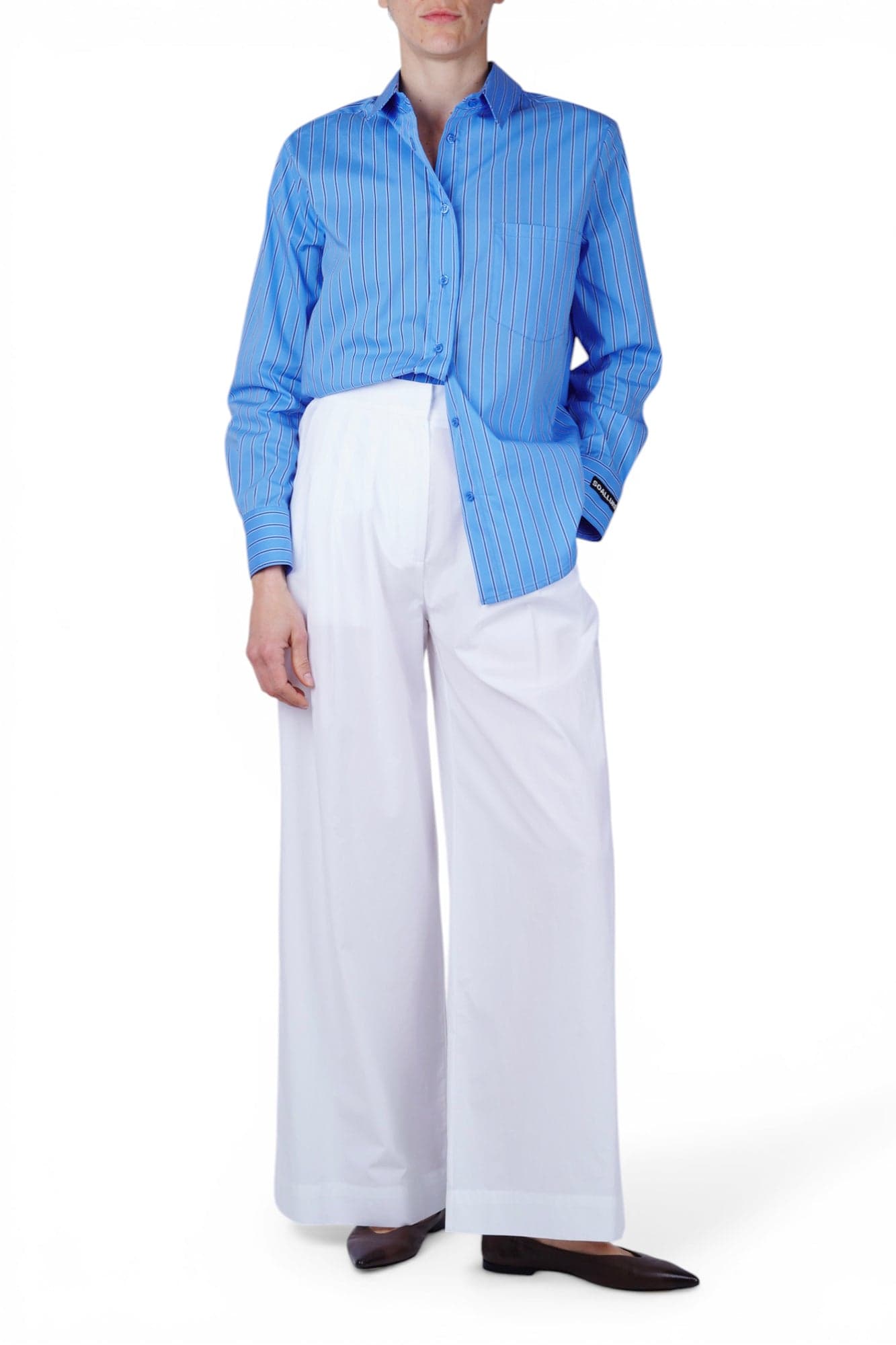 SO ALLURE So Allure - Camicia - 470028 - Bianco/Azzurro - 2