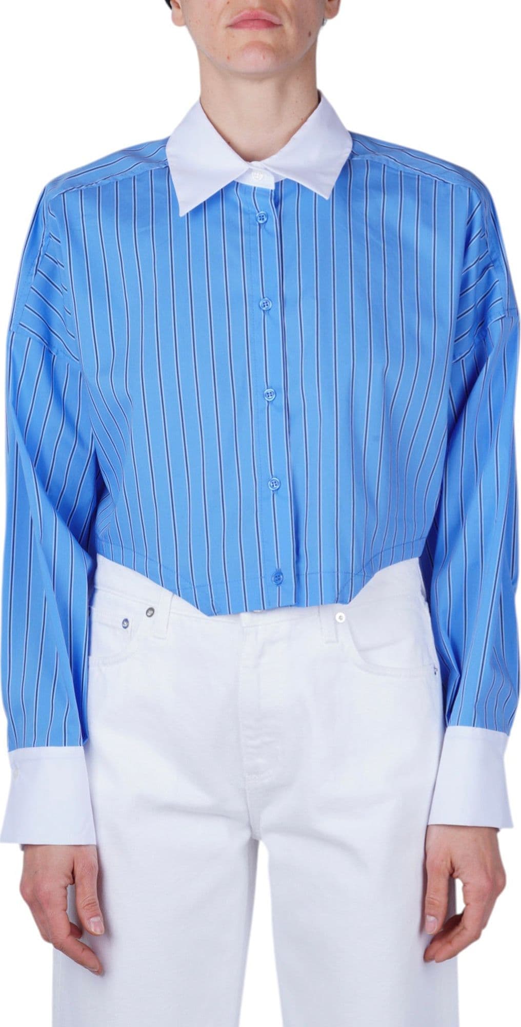 SO ALLURE So Allure - Camicia - 470047 - Bianco/Azzurro - 3
