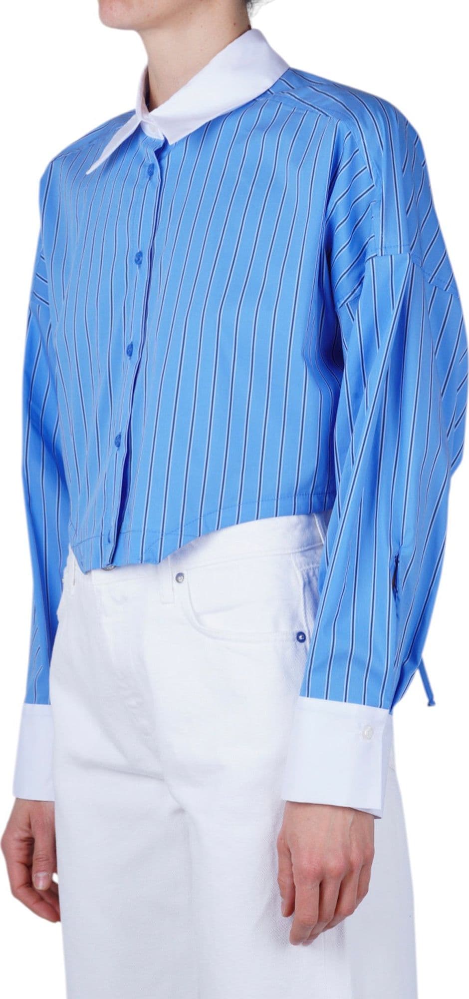 SO ALLURE So Allure - Camicia - 470047 - Bianco/Azzurro - 4
