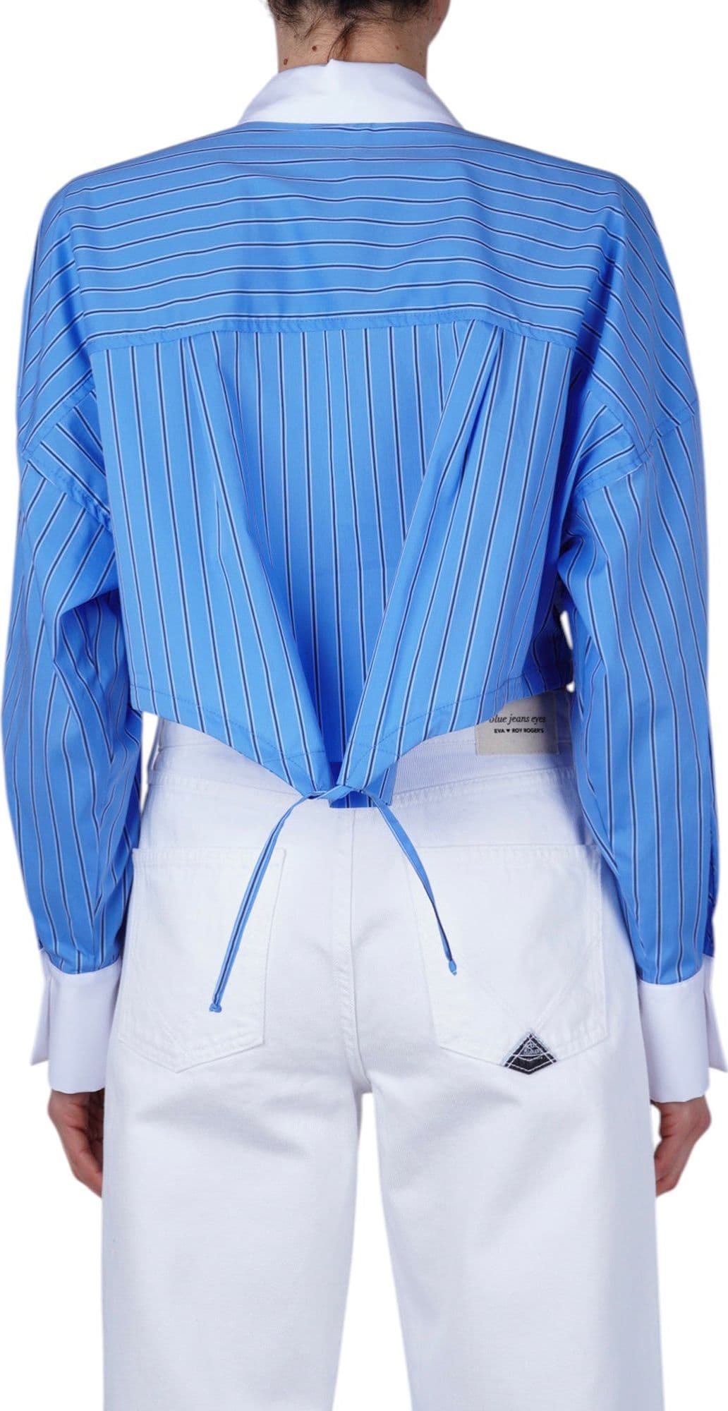 SO ALLURE So Allure - Camicia - 470047 - Bianco/Azzurro - 5
