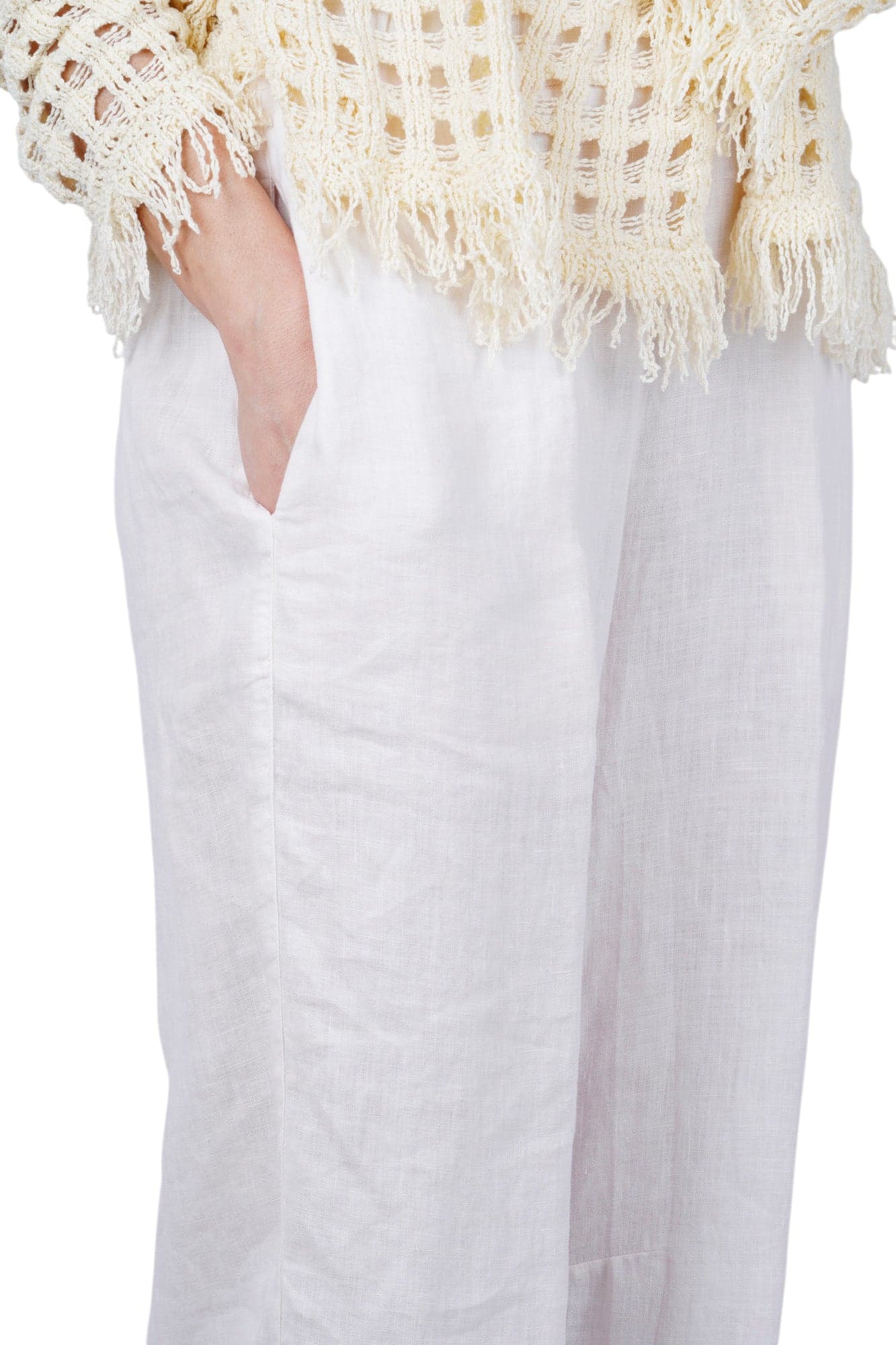 ALESSIA SANTI Alessia Santi - Pantalone - 470175 - Panna - 6