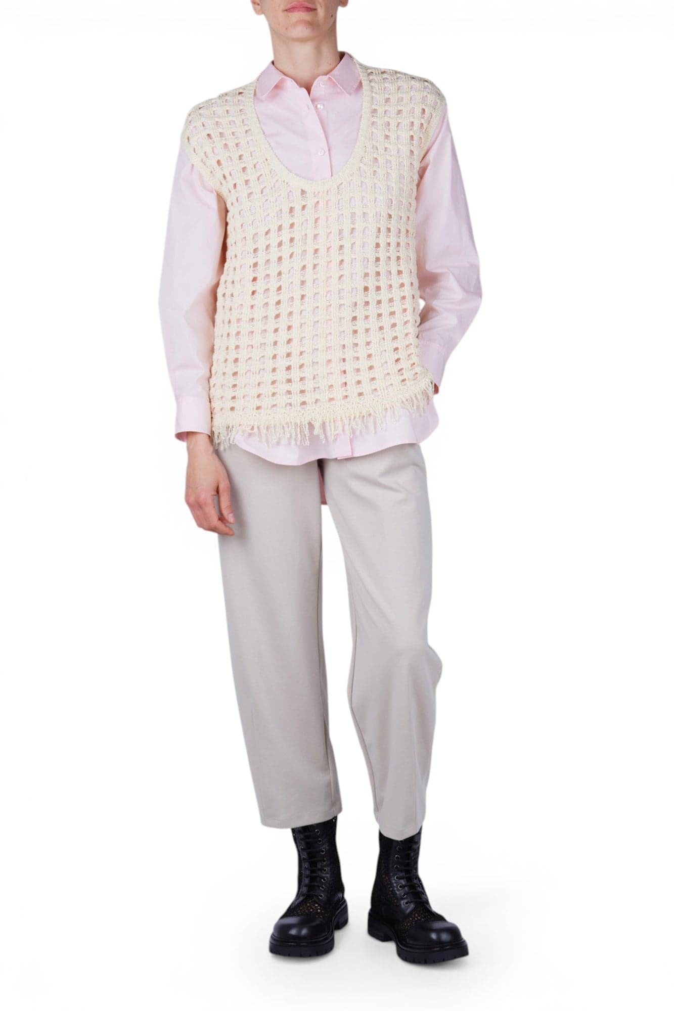 JUCCA Jucca - Gilet - 470853 - Panna - 2