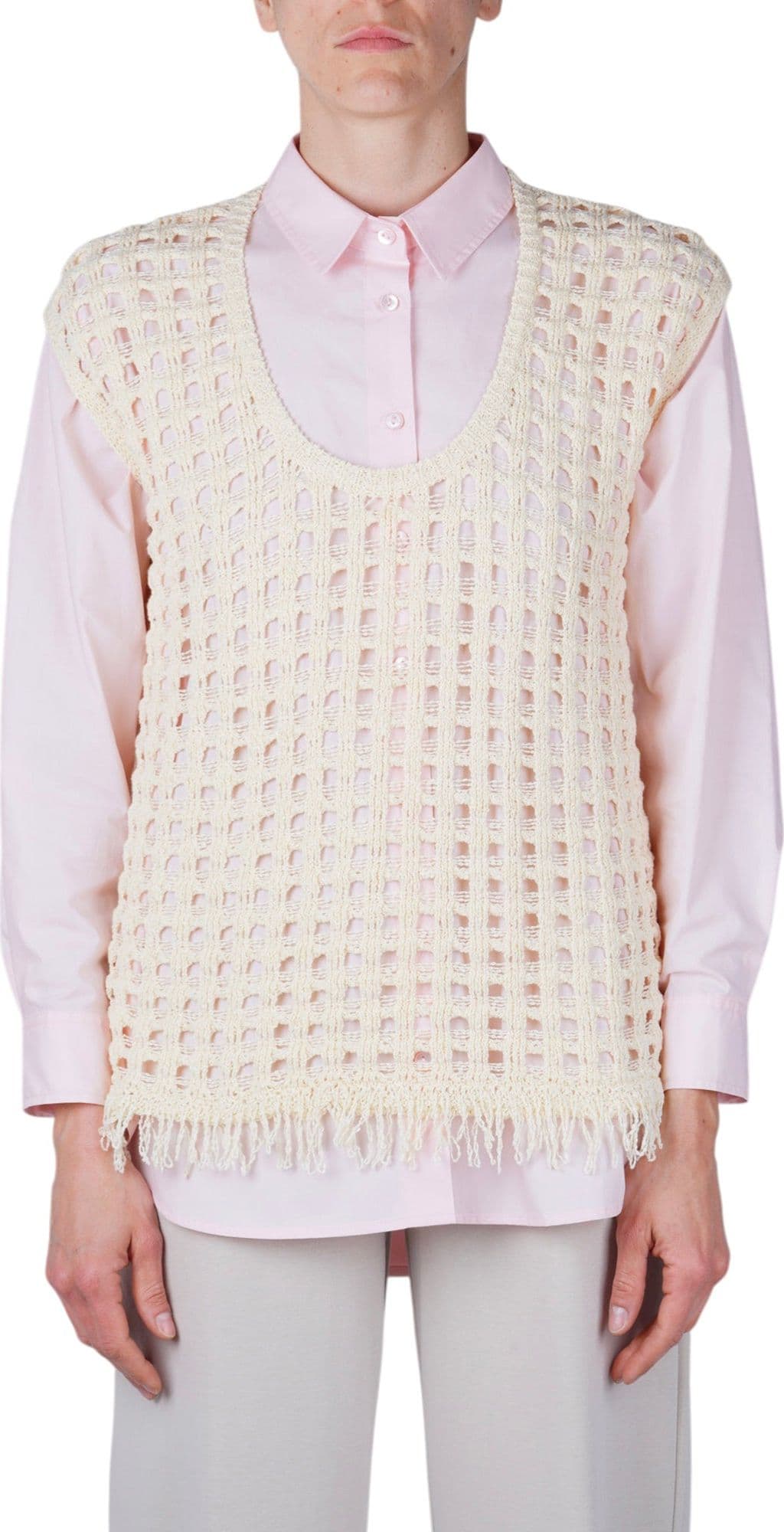 JUCCA Jucca - Gilet - 470853 - Panna - 3
