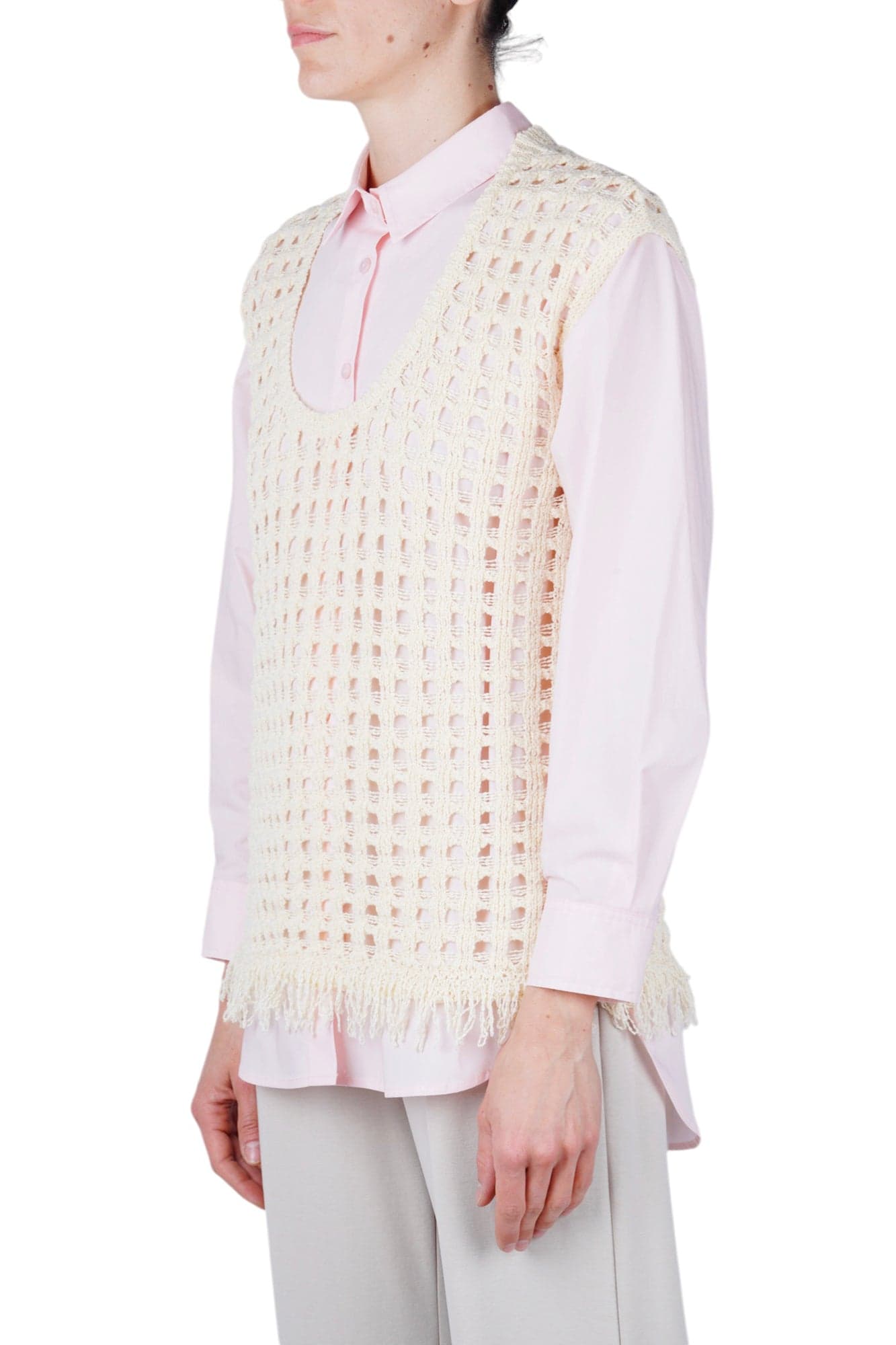 JUCCA Jucca - Gilet - 470853 - Panna - 4