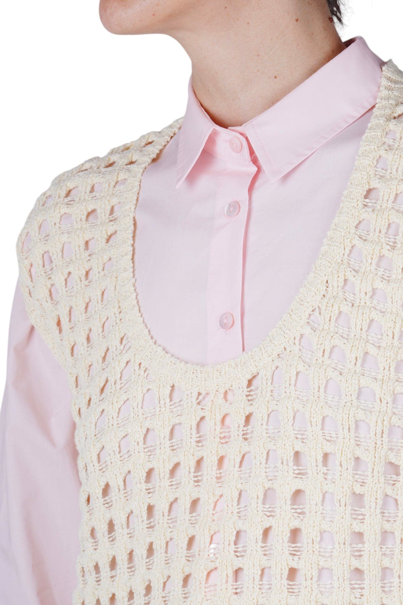 JUCCA Jucca - Gilet - 470853 - Panna - 6