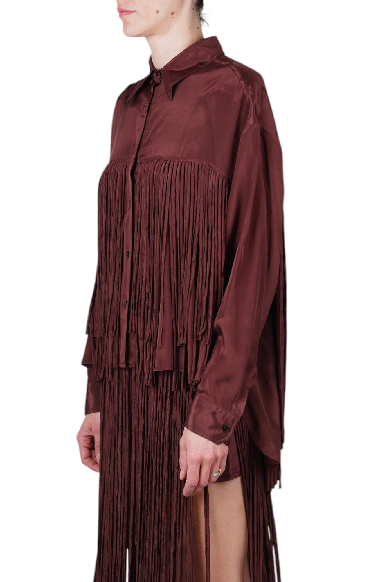 Alysi  - Camicia - 471169 - Cioccolato - 4
