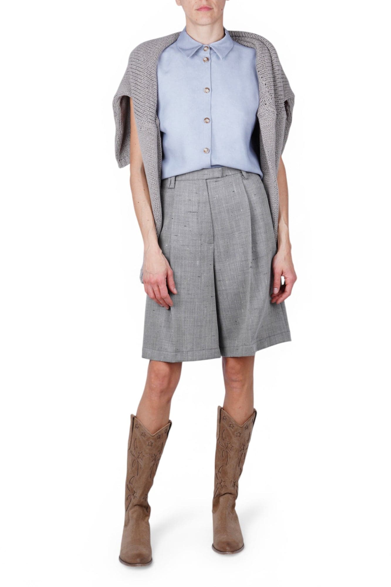 Alysi  - Bermuda - 471173 - Grigio - 2