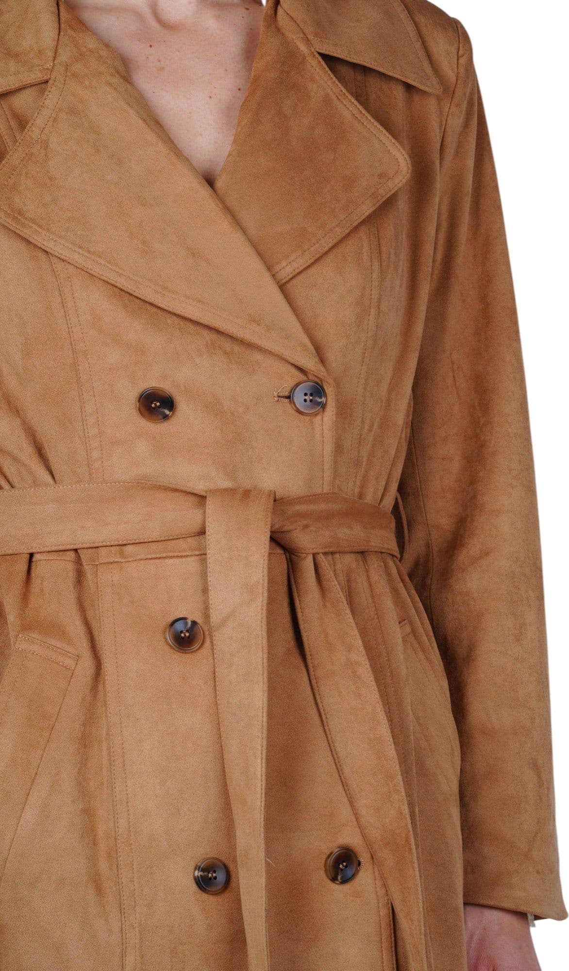 LA FEMME BLANCHE La Femme Blanche - Trench - 471355 - Cammello - 6