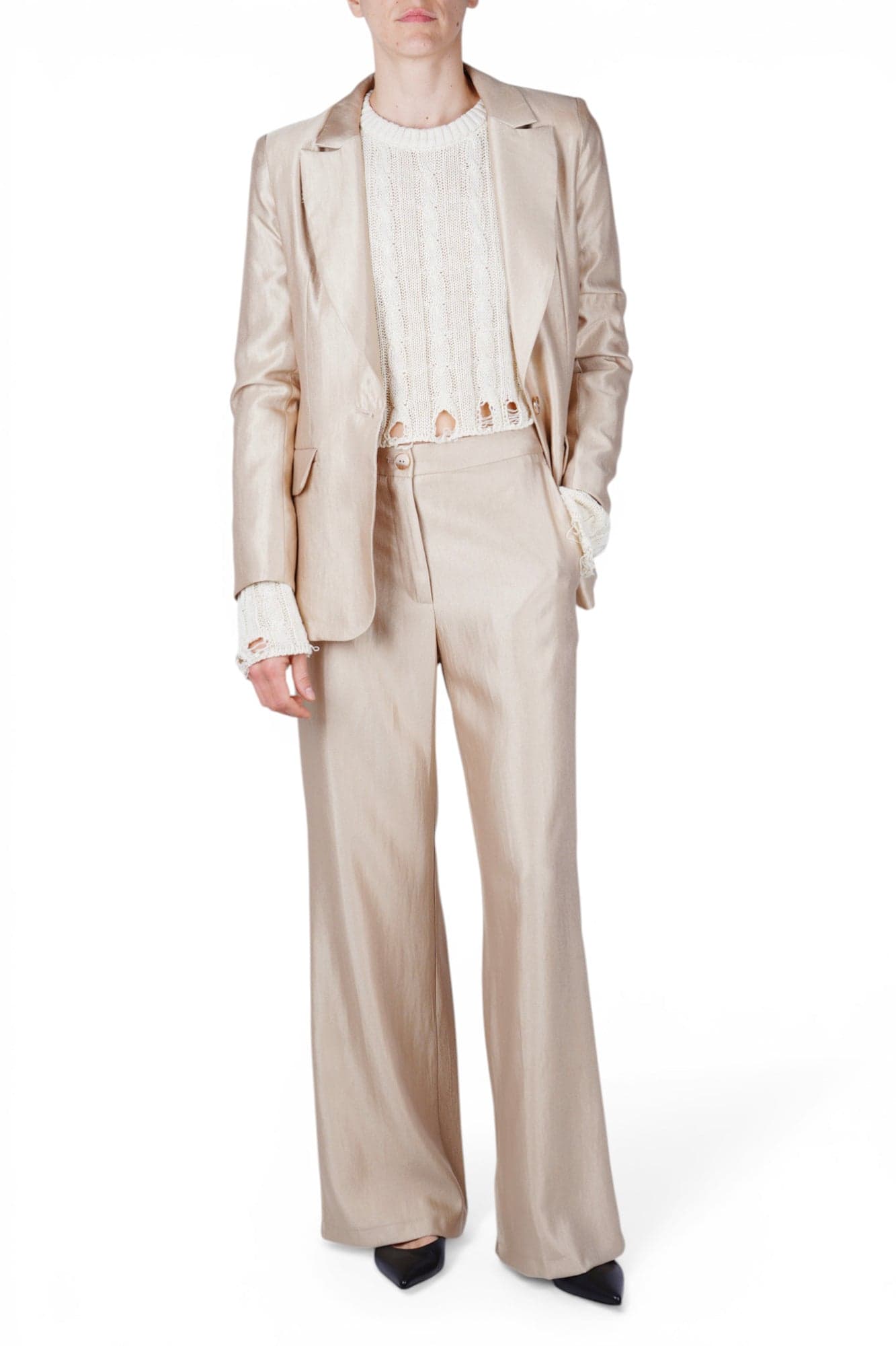 LA FEMME BLANCHE La Femme Blanche - Pantalone - 471361 - Oro - 2