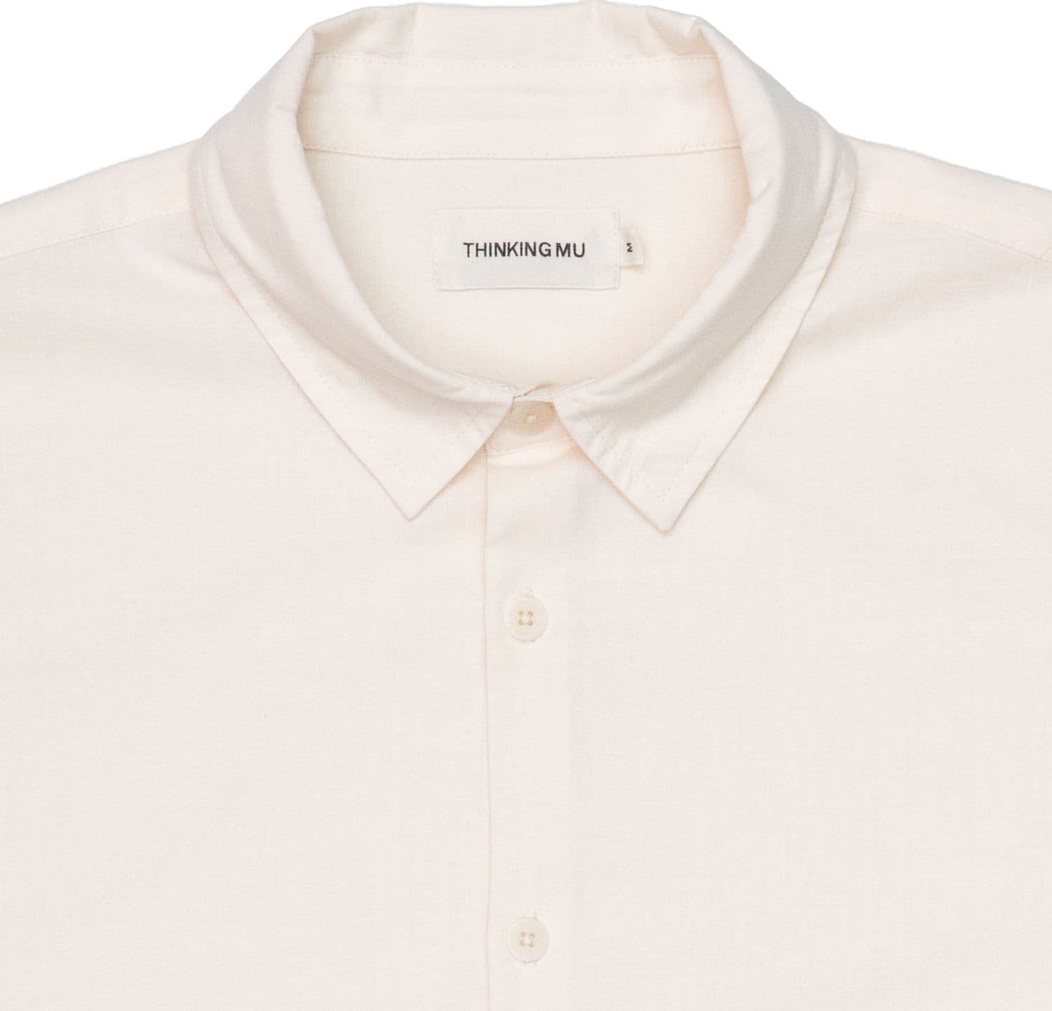 THINKING MU Shirt Uomo Thinking Mu pannacota embroidery tom - 2