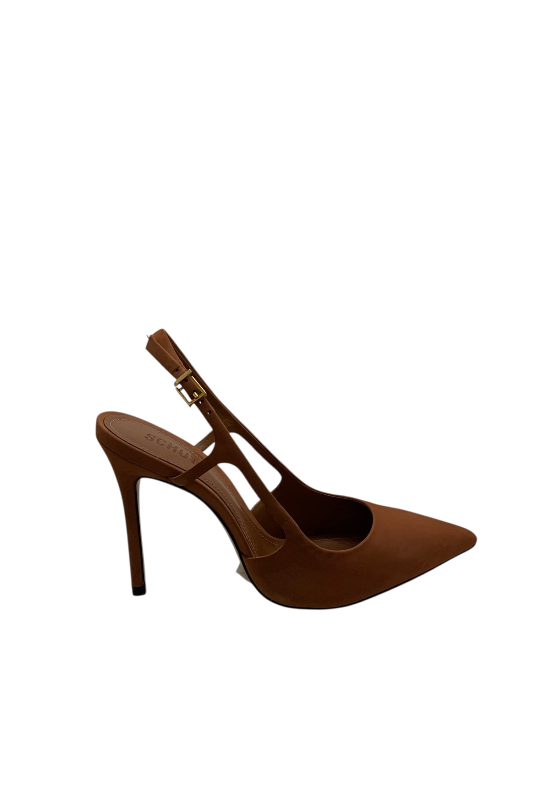 Schutz Slingback tacco 11cm Donna SCHUTZ in camoscio - 3