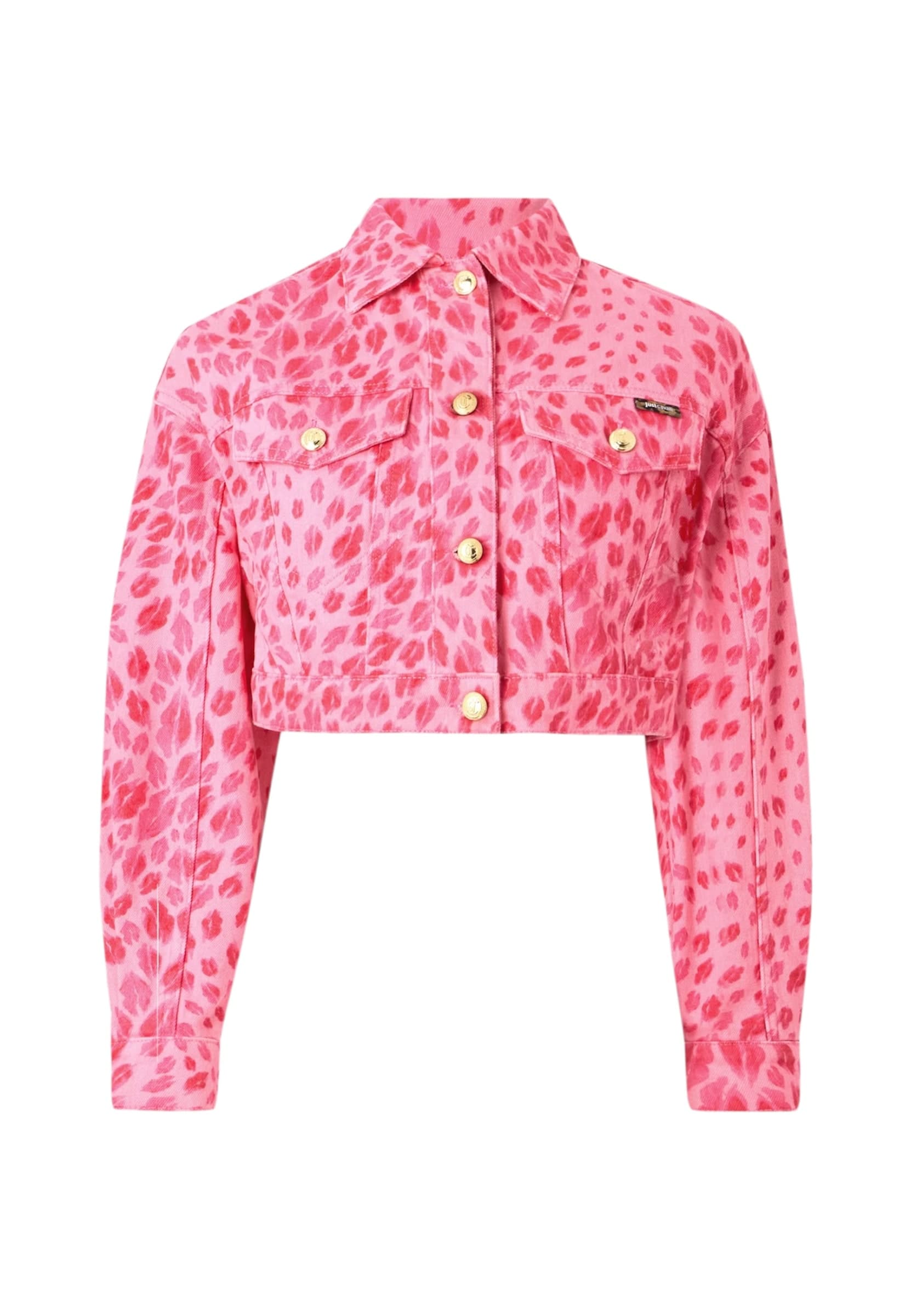 JUST CAVALLI Giacca di jeans Donna  fantasia maculato - 2