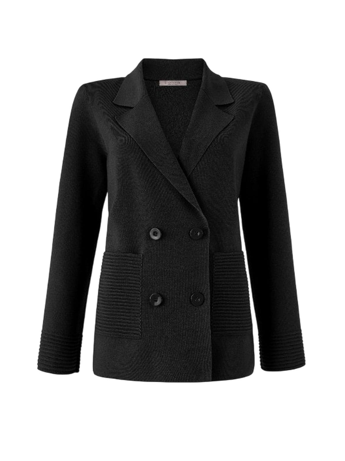 Dexterior giacche donna d.exterior - merinos comf. giacca balzette - nero - 2