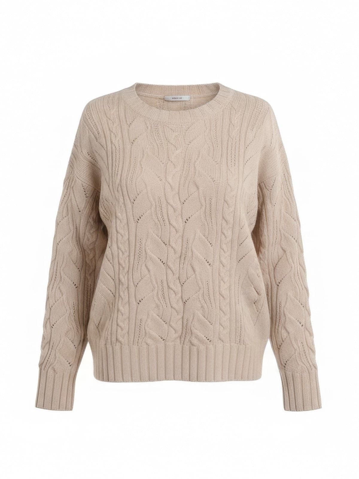 Dexterior maglie donna d.exterior - multitrecce barchetta - bianco - 3