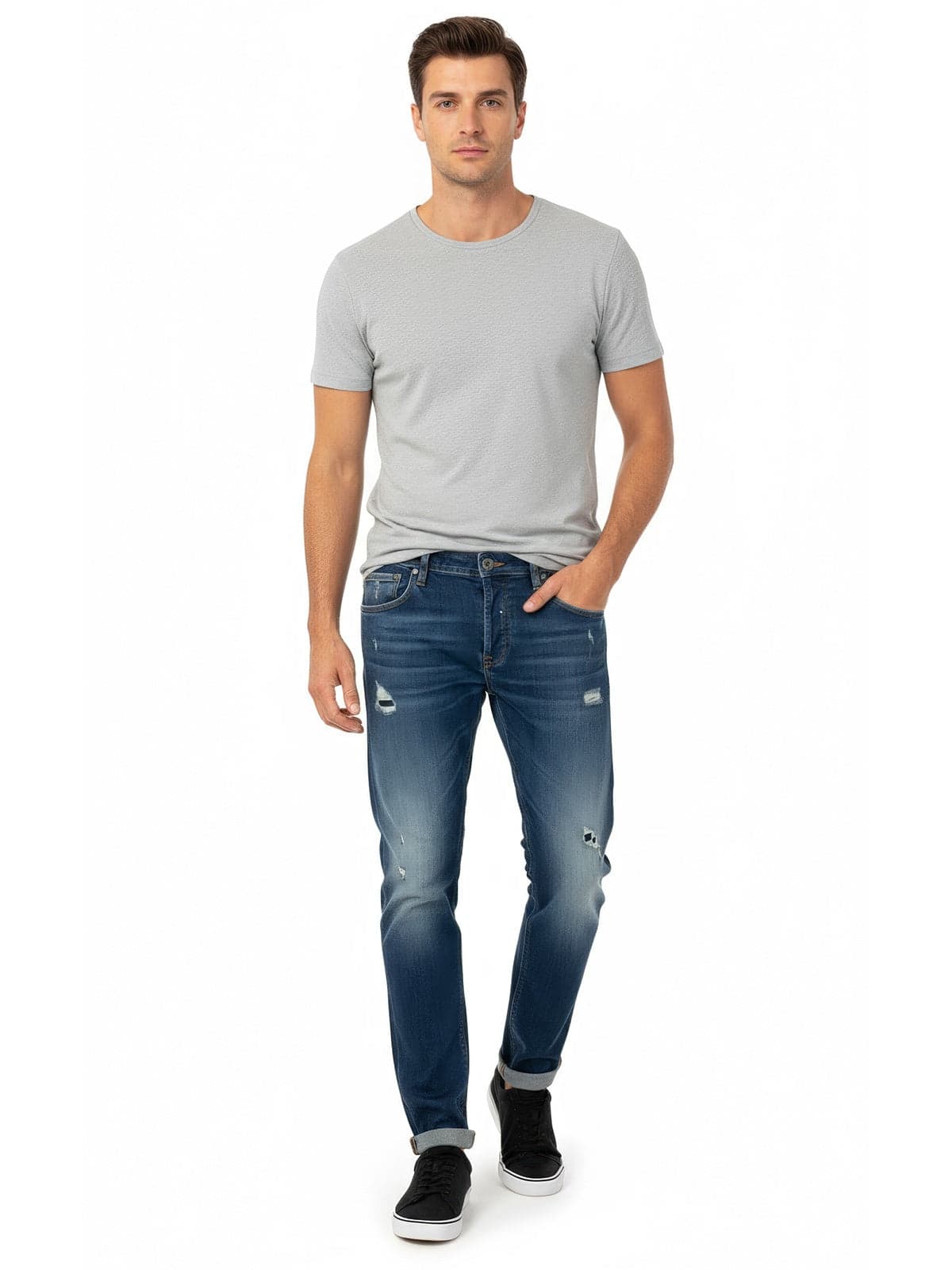 DONDUP pantaloni uomo dondup - pantalone brighton - n.d. - 2
