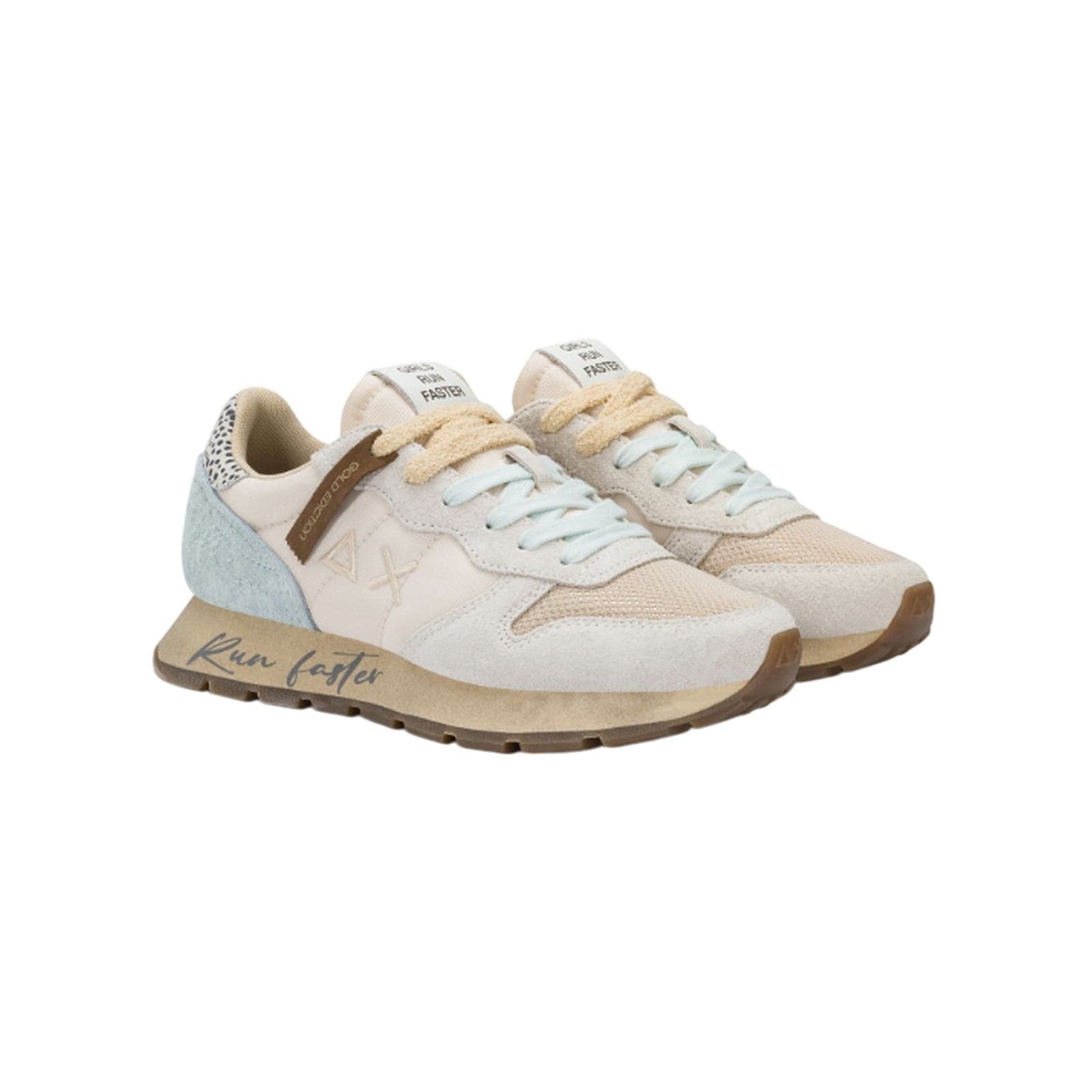 SUN68 sneaker donna sun68 - ally vintage - bianco - 2