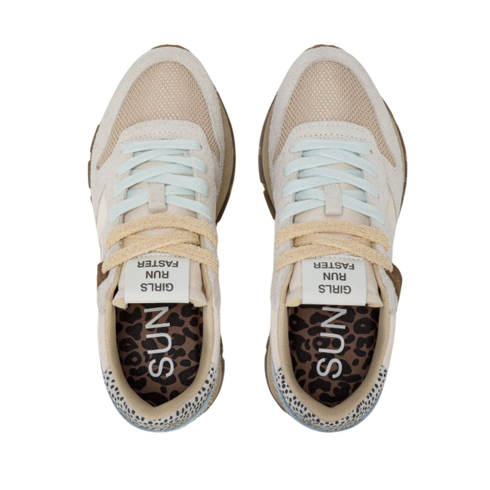 SUN68 sneaker donna sun68 - ally vintage - bianco - 4