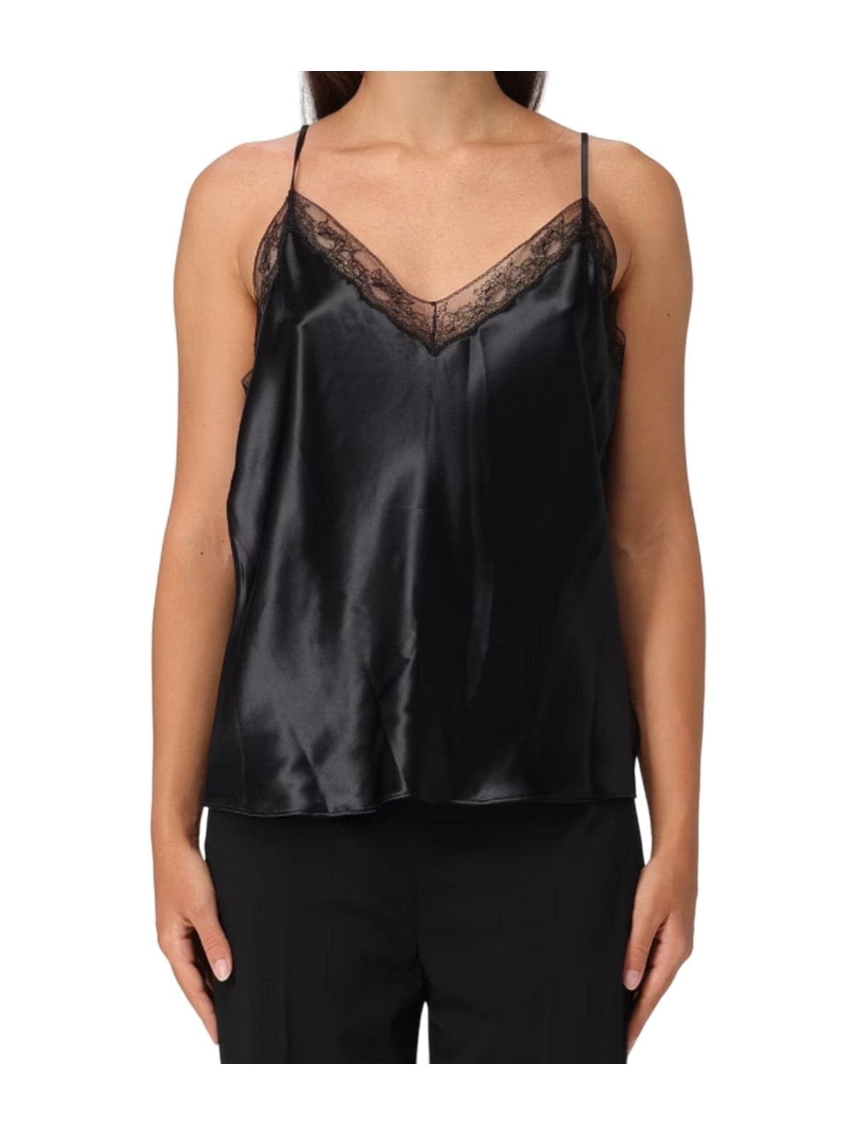 Alberta Ferretti canotte e top donna alberta ferretti - top - nero