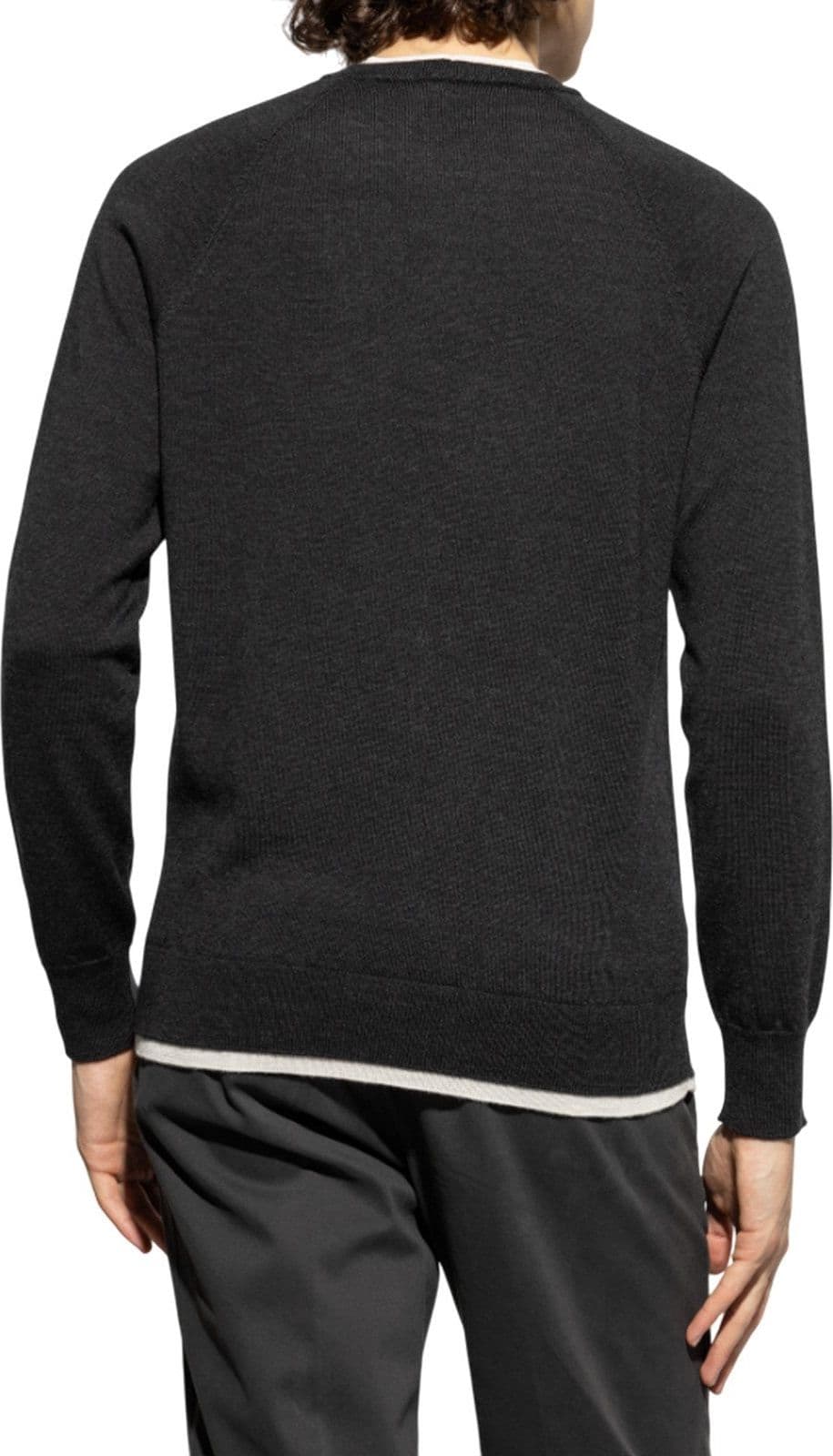 Eleventy maglie uomo eleventy - maglia girocollo - grigio - 3
