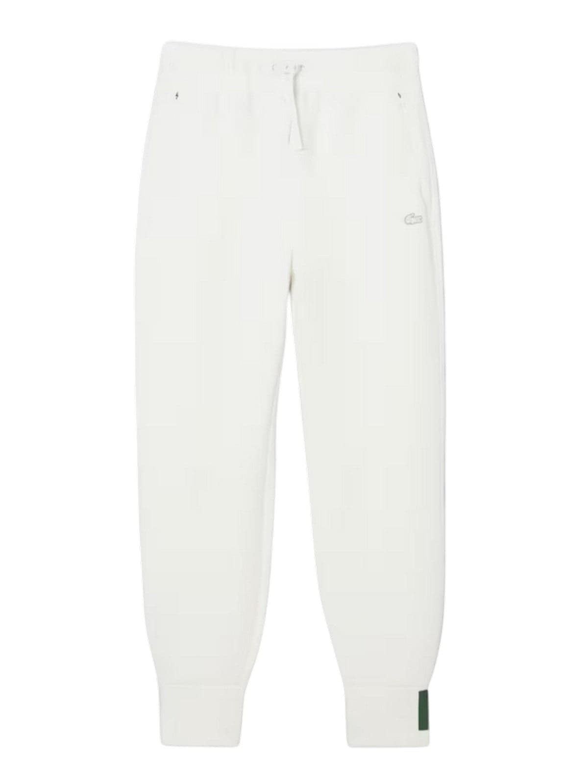Lacoste pantaloni donna lacoste - pant. tuta - bianco - 6
