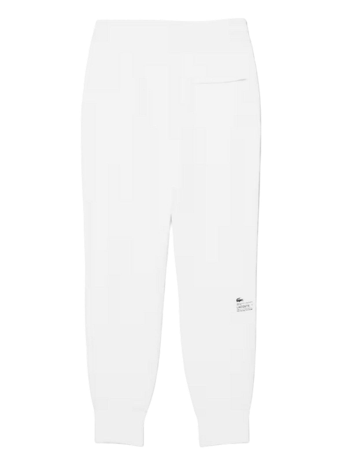 Lacoste pantaloni donna lacoste - pant. tuta - bianco - 2