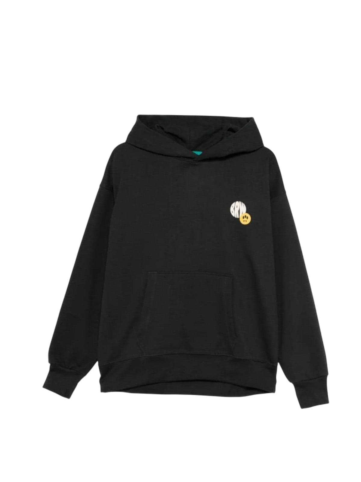BARROW felpe con cappuccio unisex barrow - hoodie unisex - nero - 3
