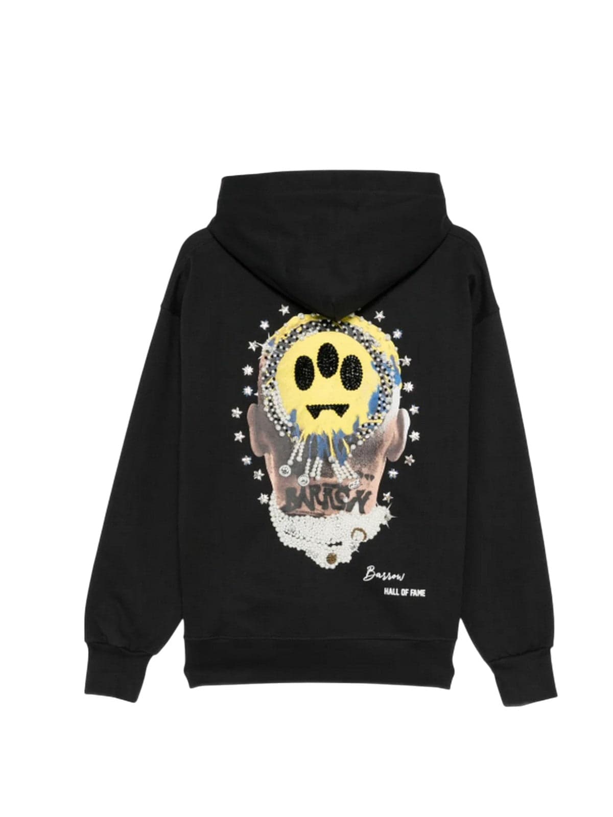 BARROW felpe con cappuccio unisex barrow - hoodie unisex - nero - 2