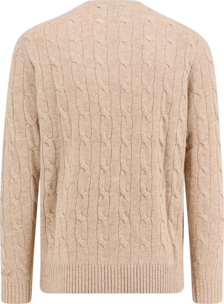 MC2 SAINT BARTH felpe senza cappuccio uomo mc2 saint barth - regent braid wool 11 beige - beige - 2