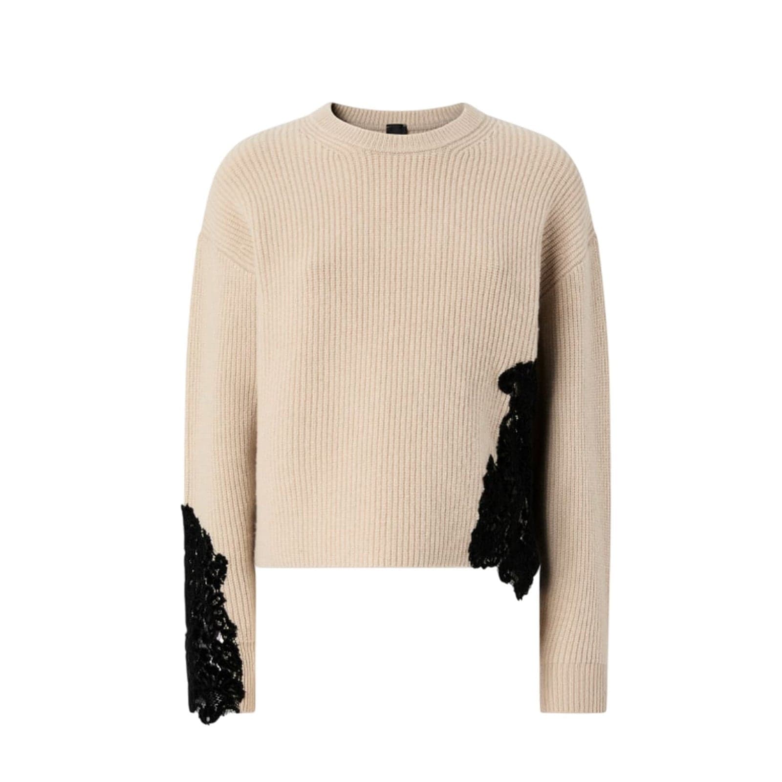 Pinko maglie donna pinko - piemonte maglia misto lana - beige - 5