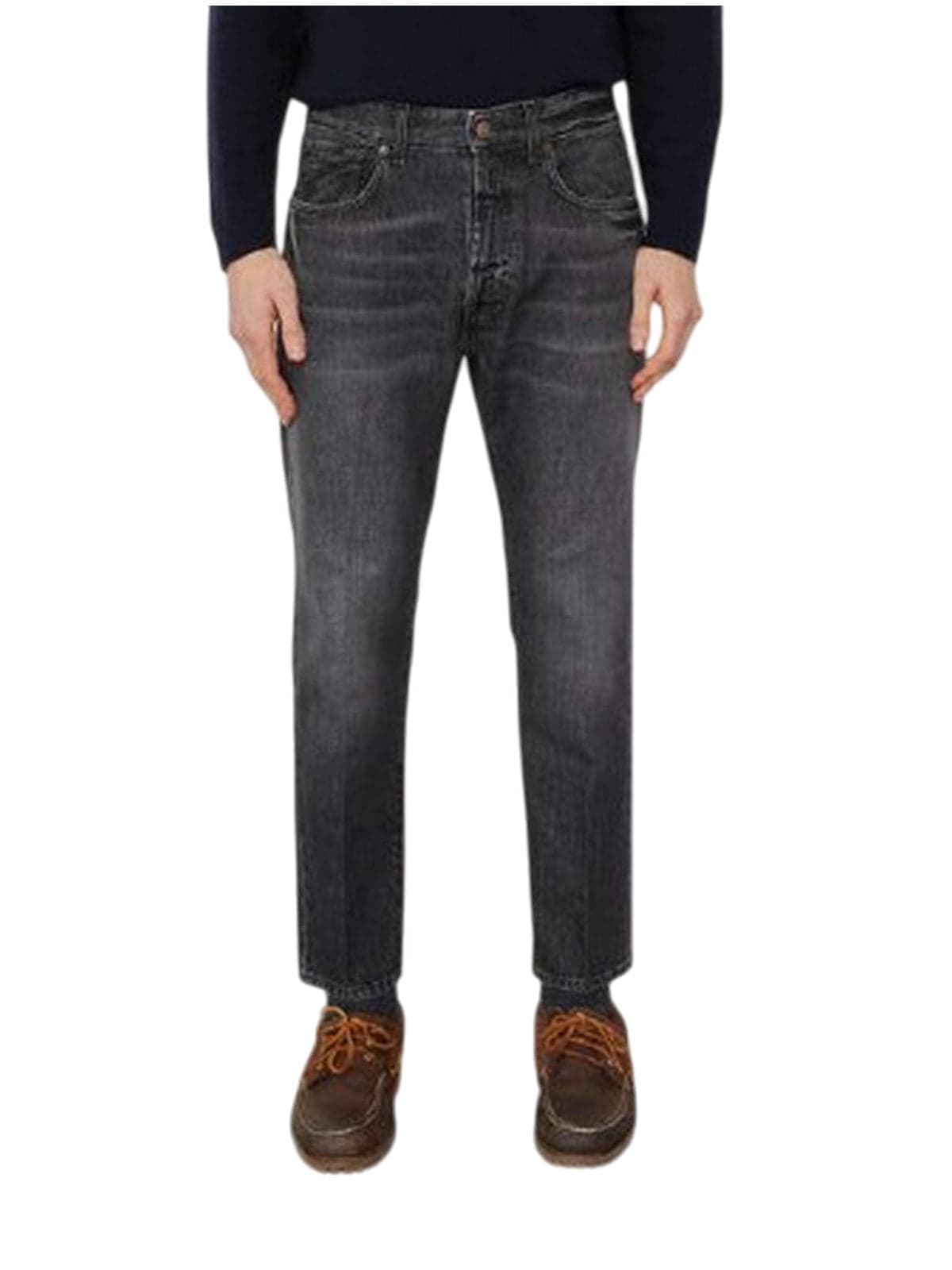 (+) PEOPLE jeans uomo (+) people - rico - nero - 4