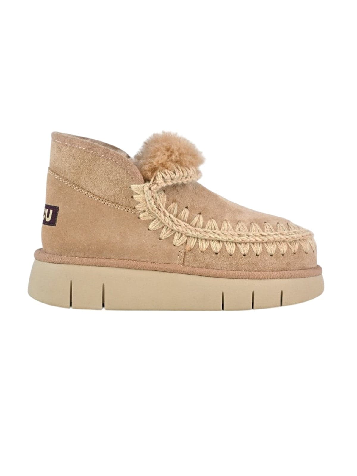MOU sneaker donna mou - eskimo bounce sneaker - cammello - 5