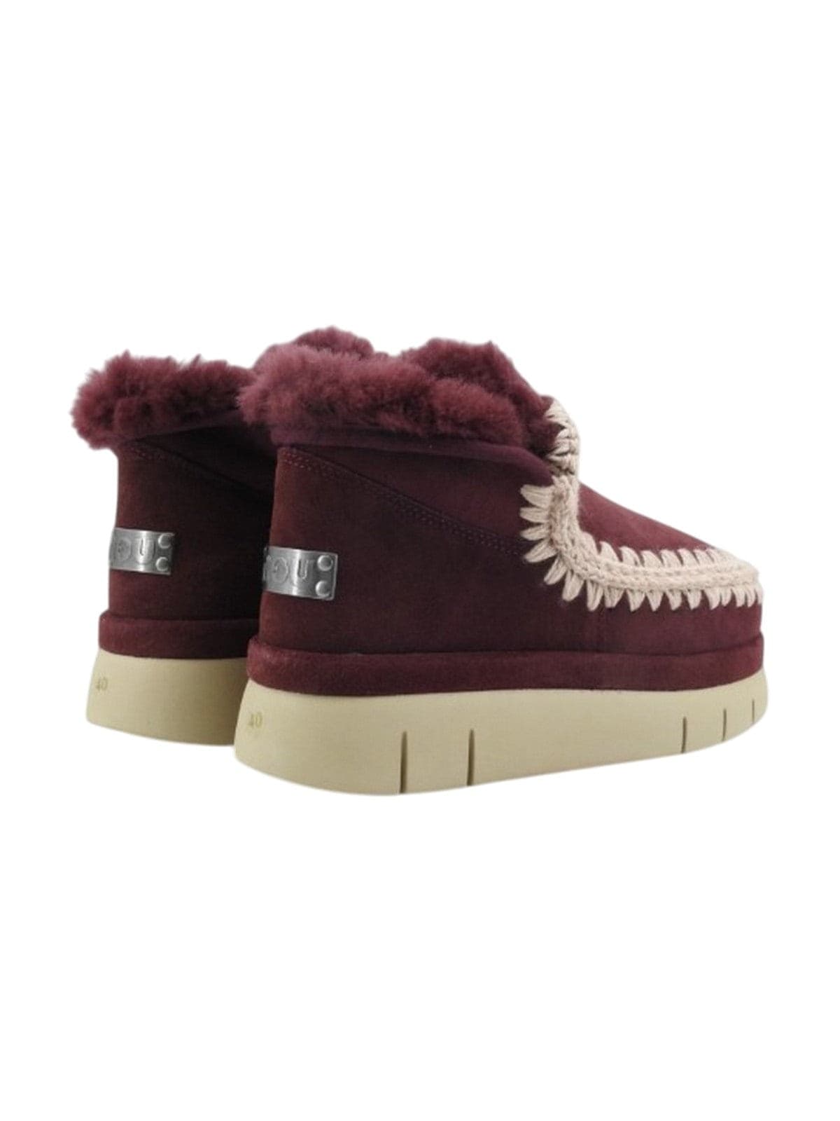 MOU stivali donna mou - bounce welt sneaker suede - n.d. - 4