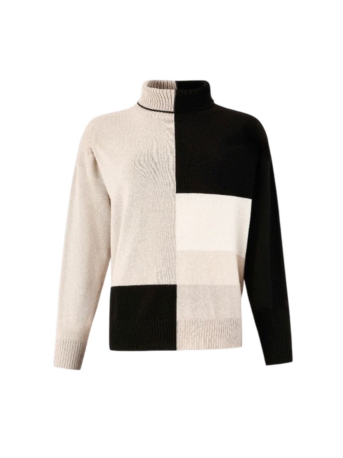 Dexterior maglie donna d.exterior - f--color block over dolc - nero - 2