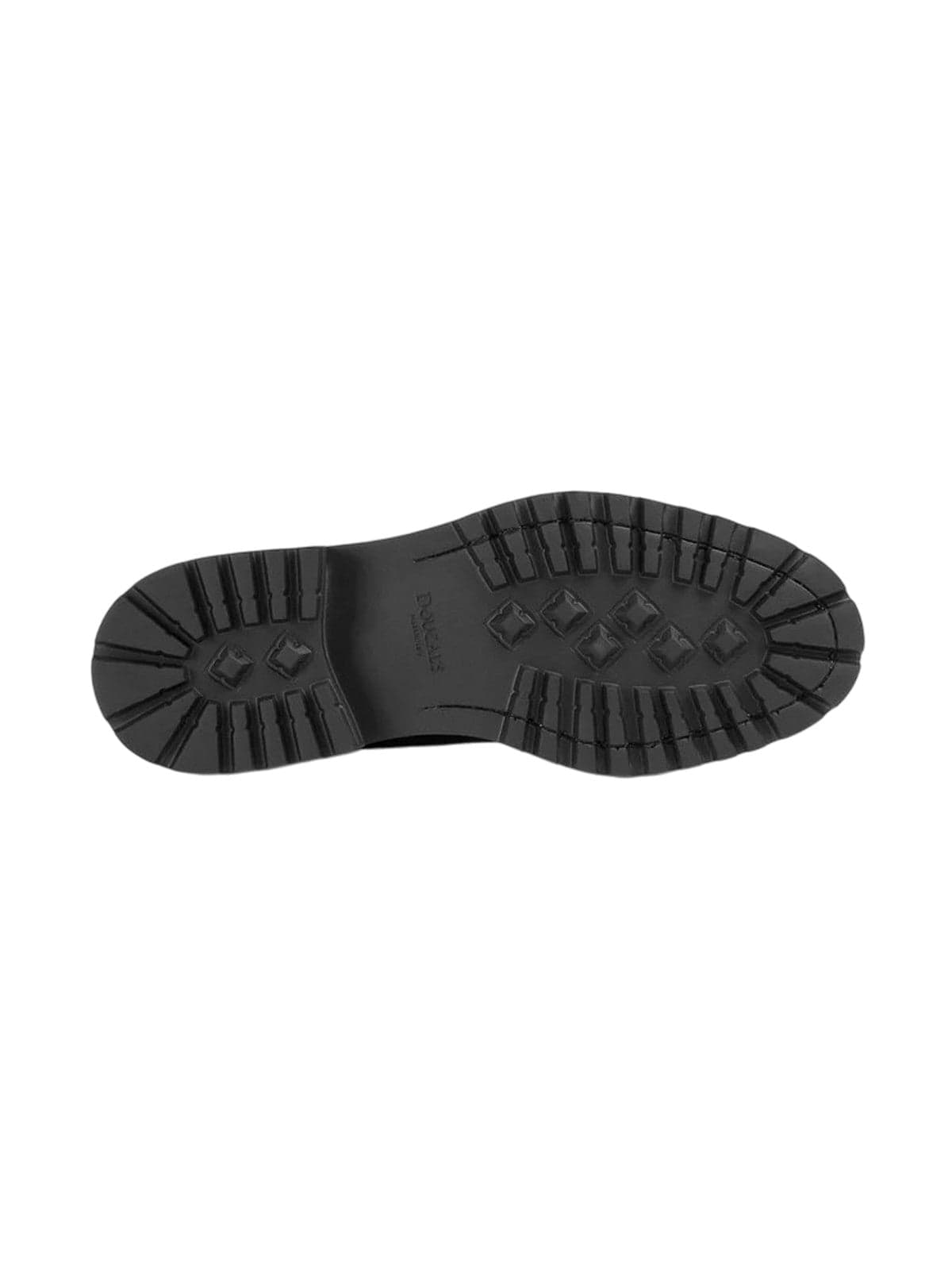 DOUCAL'S scarpe stringate basse uomo doucal's - chukka adler elastico visone - nero - 4
