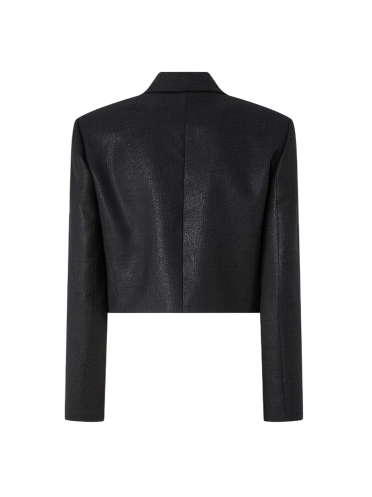 Pinko giacche donna pinko - eliana spencer gessato lurex - nero - 2