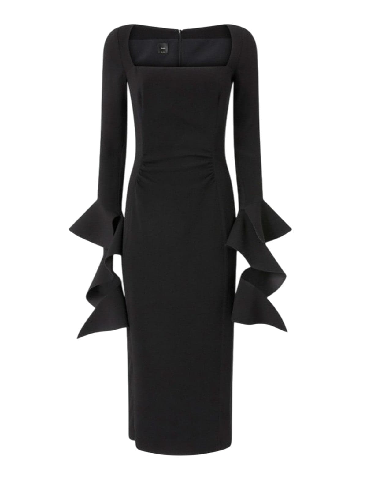 Pinko vestiti casual donna pinko - formina abito double - nero - 5